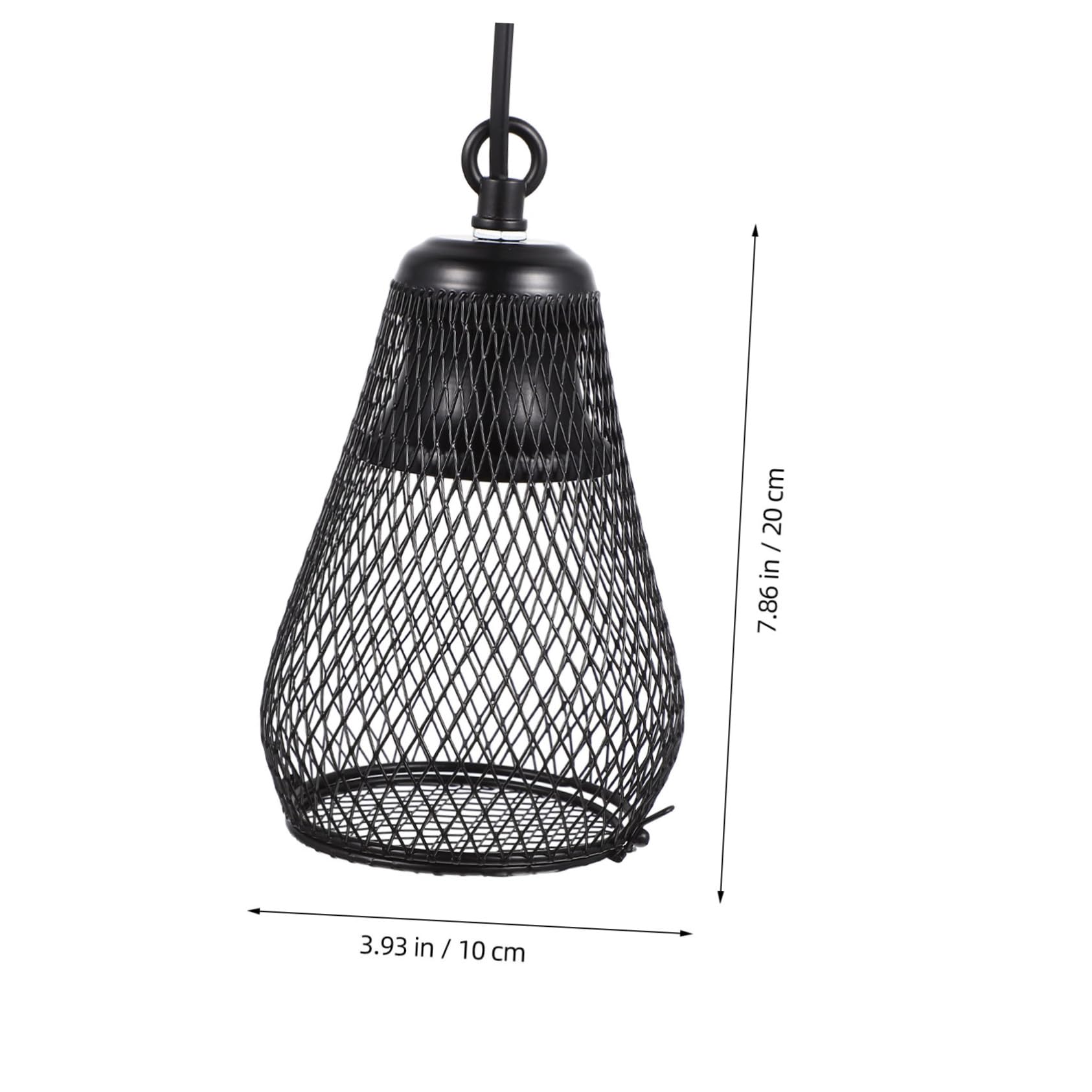 COLLBATH Couverture De Lampes Chauffantes pour Reptiles Antibrûlure Compatible avec Tortues Lézards Hamsters Accessoire pour Terrarium