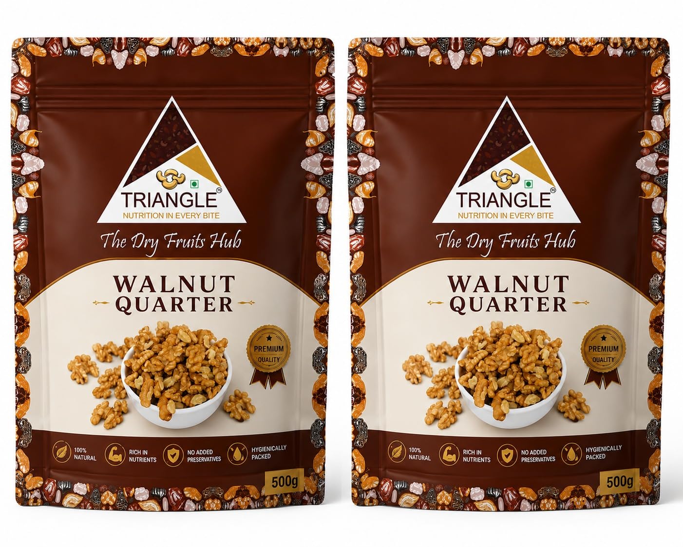 Walnut Kernels 1kg | Quarter Akhrot Giri | Dried Wallnut Karnels | Best For Heart | Vaccum Pack | Grocery, Nuts, Driedfruits | Wanutkernels Without Shell |-image-39