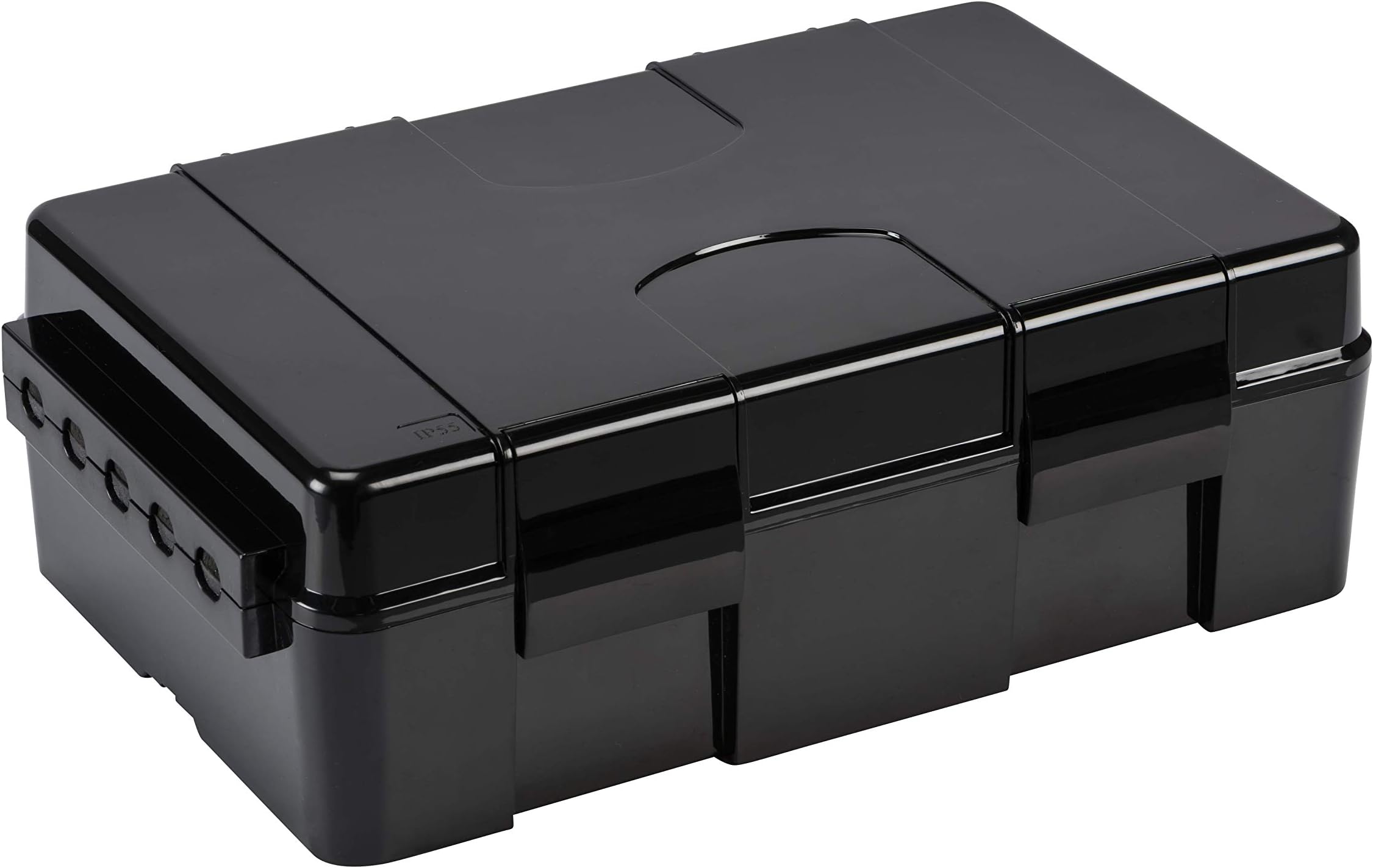 IP55 Weatherproof Electrical Box for Outside - Black