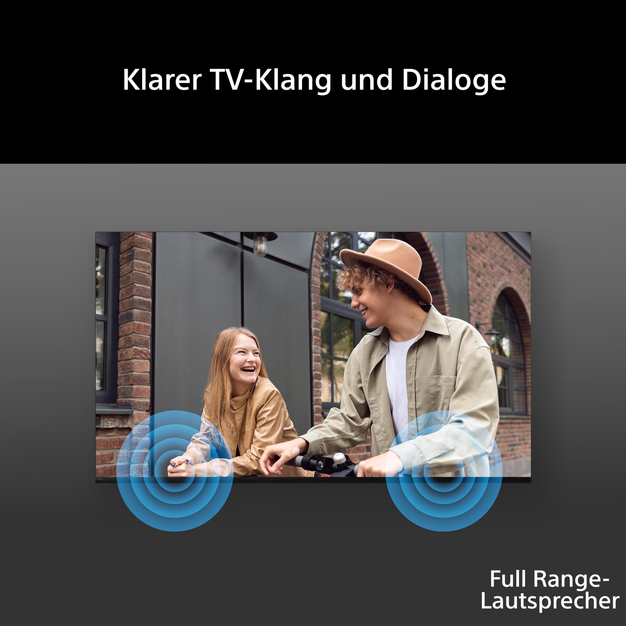 Sony BRAVIA 2 II 43 Zoll Fernseher, 4K Smart TV (Google TV), X1 Prozessor, 4K-Upscaling, Fernseher mit Dolby Atmos und DTS:X, PS5-Kompatibilität, 43S20M2, Modell 2026