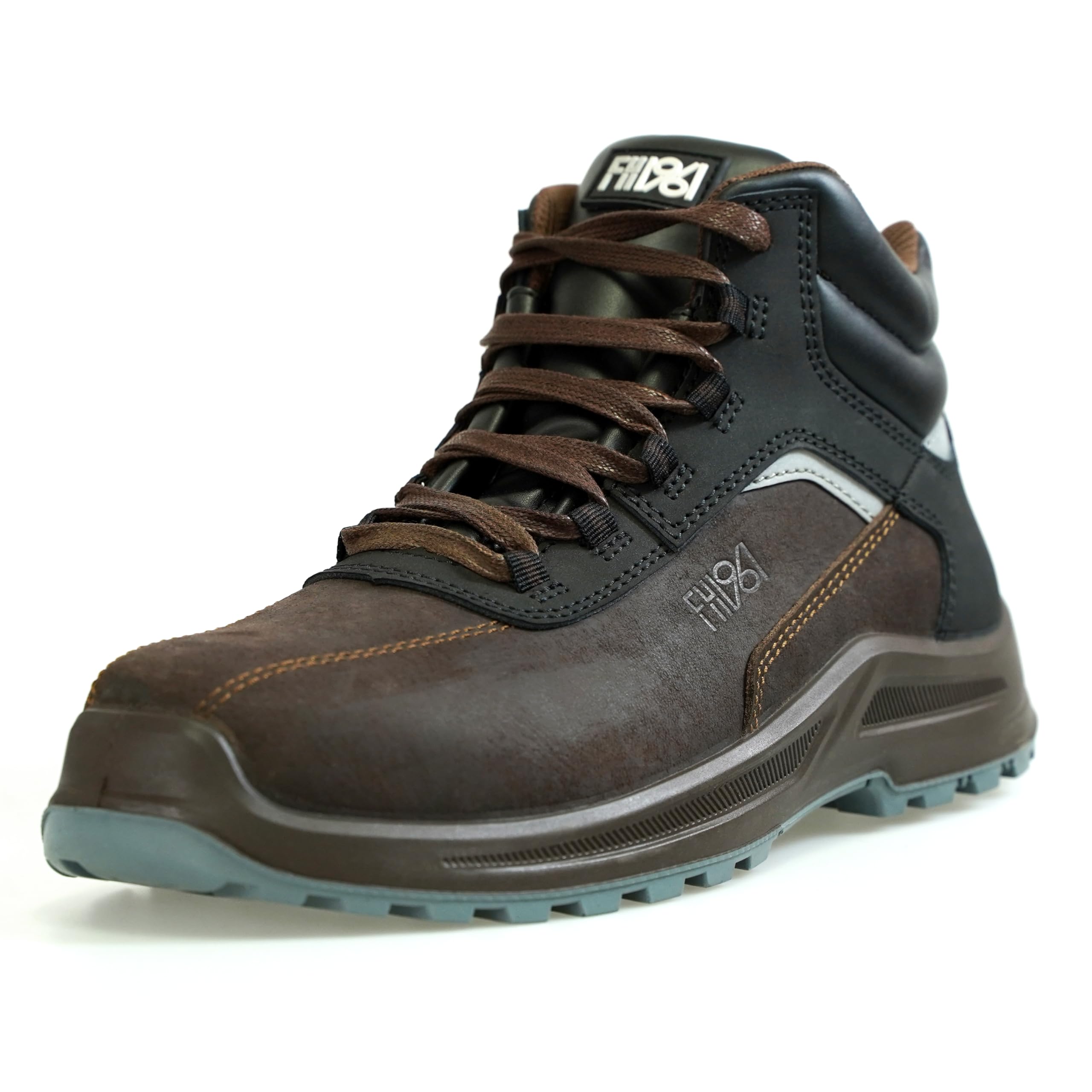 6 Inch Composite Toe Work Boots for Men & Women, Waterproof with 6KV Insulation, Shock Absorption Technology, Reflective Leather (Conforms to ASTM