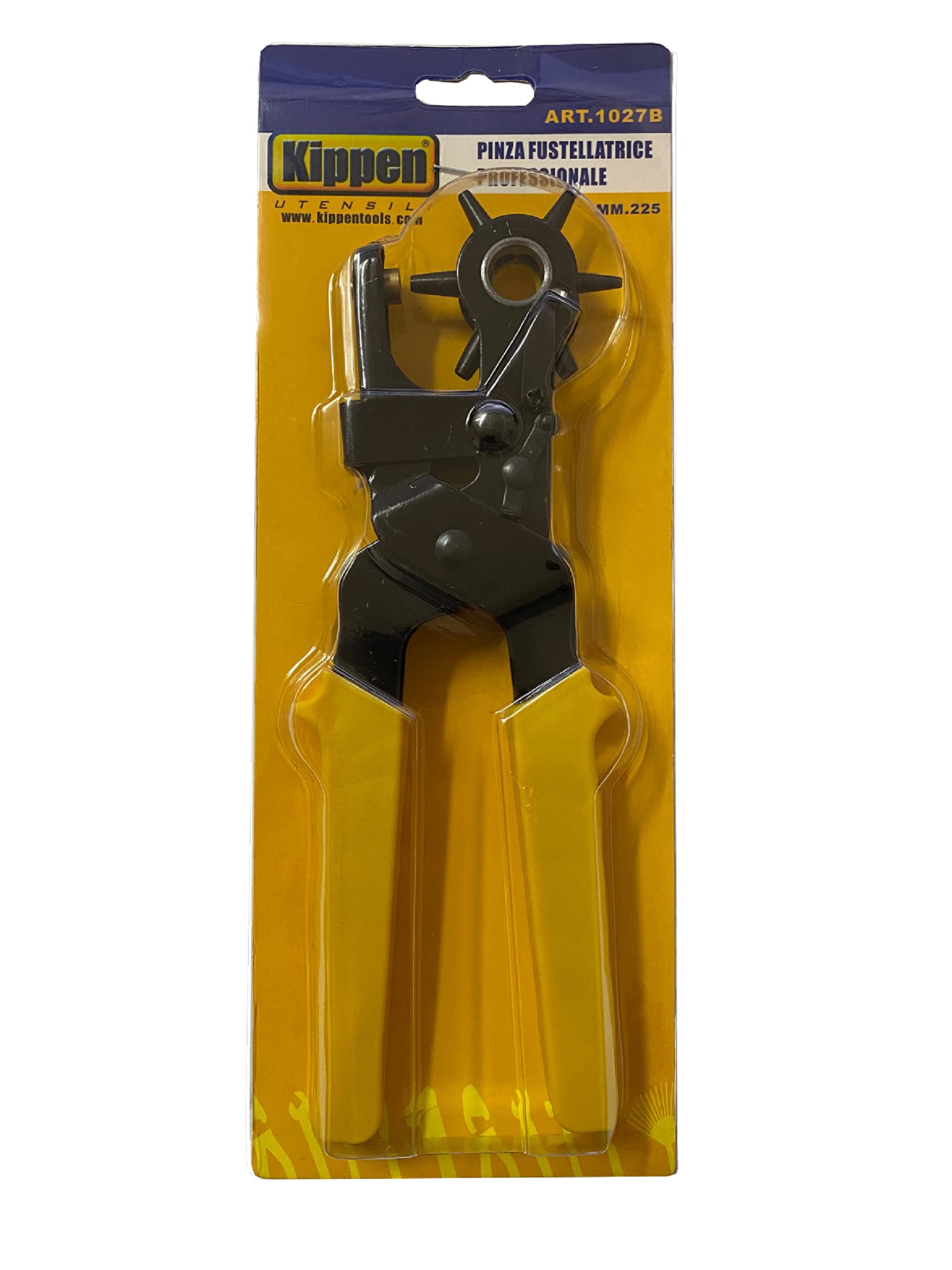 Kippen 1027B - Pinza Fustellatrice Extra per Cuoio e Cinture