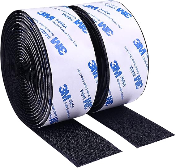 Amazon.co.jp Samcos Fastener Tape, Strong Velcro Tape, Double Sided