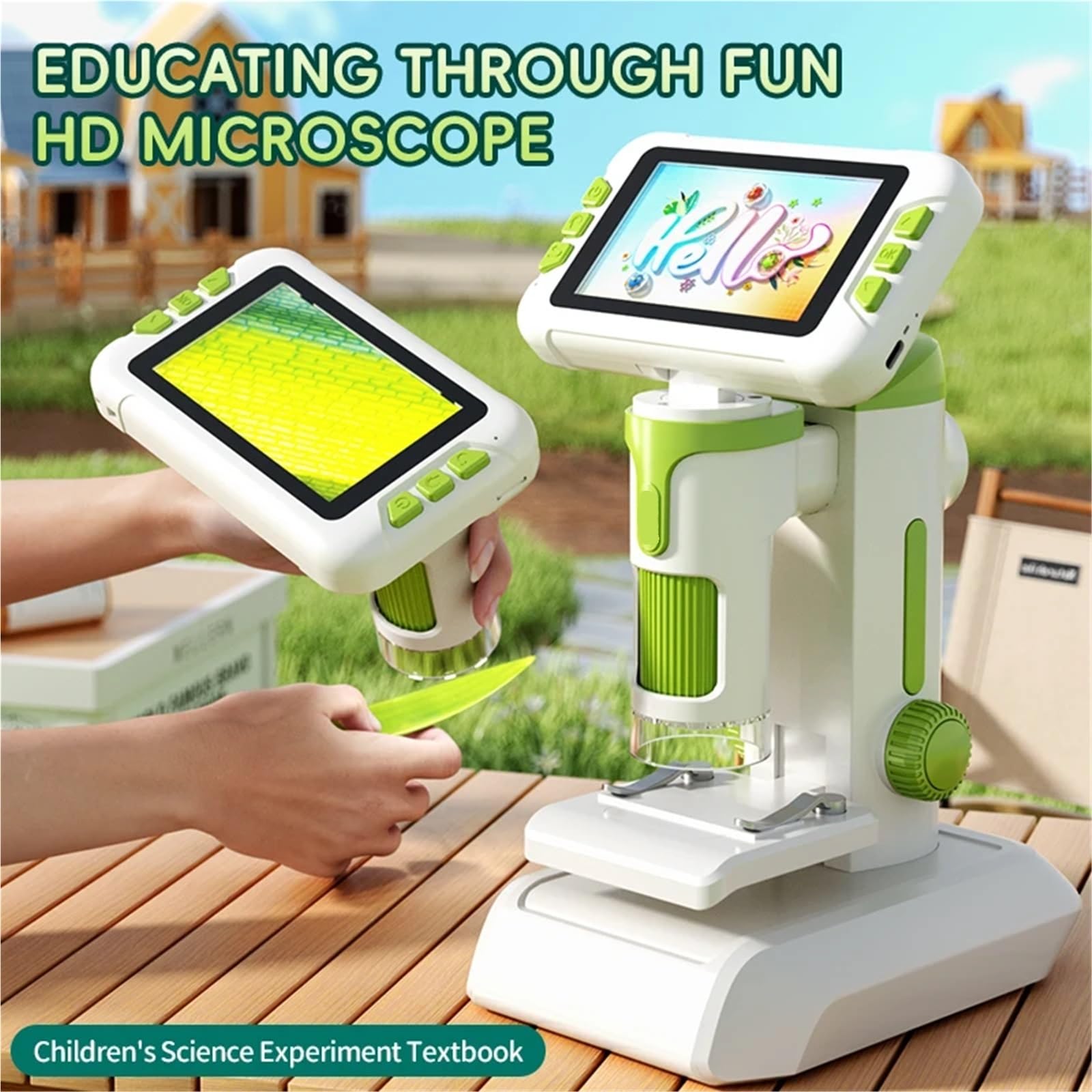 2Pcs Microscopio Digitale P01