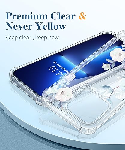 Miniatura 3 de GVIEWIN Funda para iPhone 13 Pro con protector de pantalla y protector de lente de cámara, protección contra caídas de grado militar de 10 pies