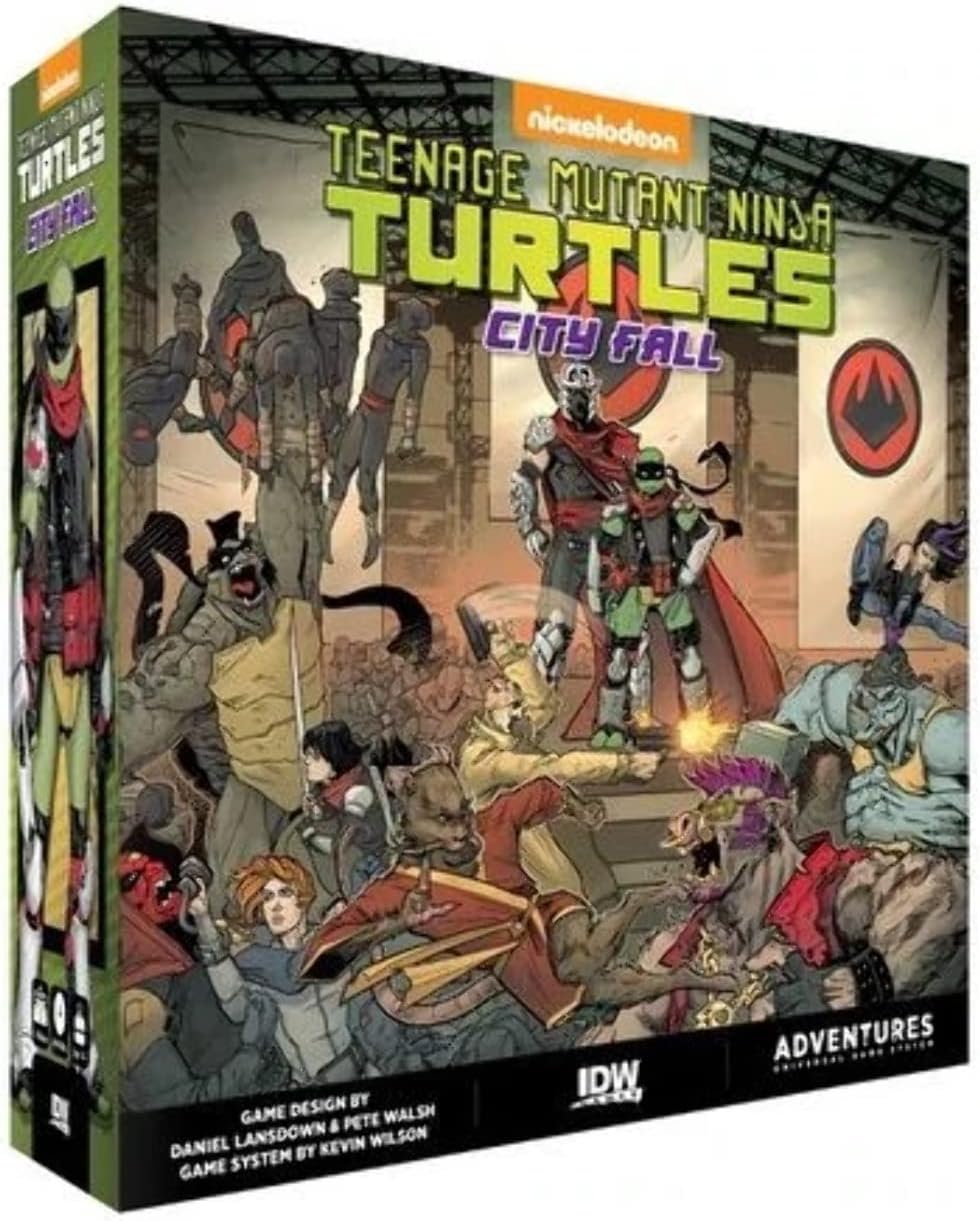 IDW Games Teenage Mutant Ninja Turtles Adventures - City Fall