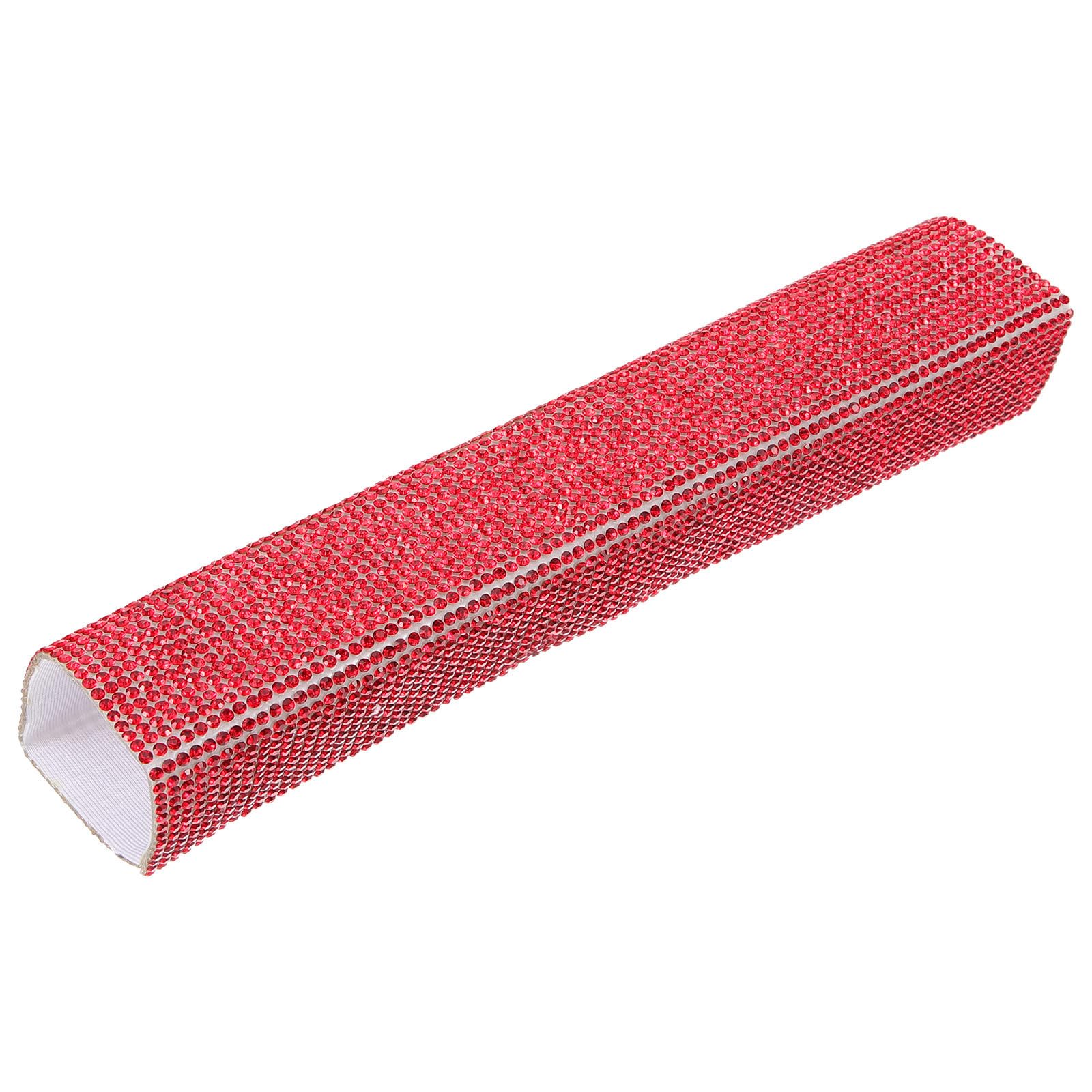 Funda para micrófono inalámbrico de tela con pedrería elegante carcasa protectora de escenario 8