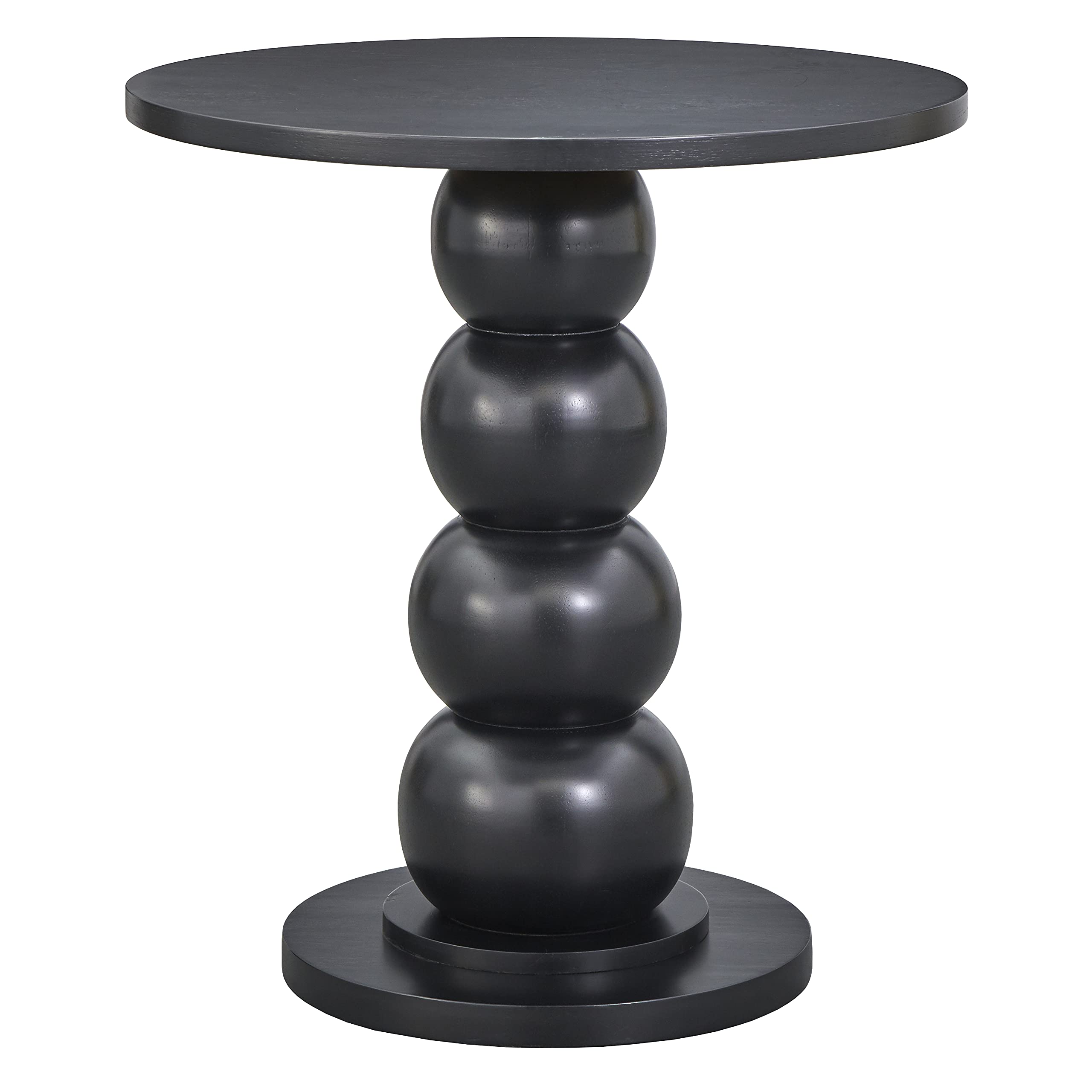 angelo:HOMESpheres Transitional Round Bistro Table