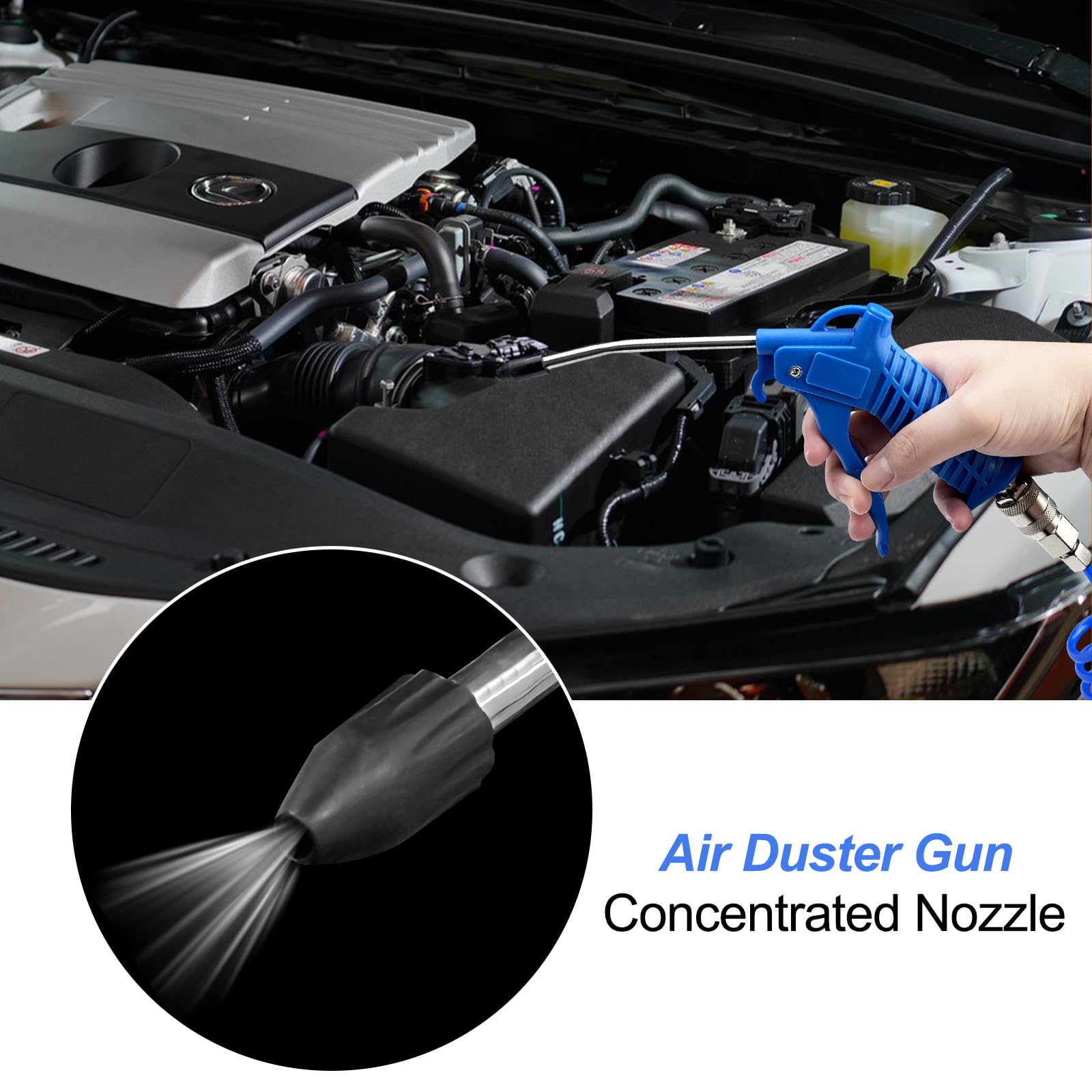 Soufflette Compresseur WinGluge Soufflette à Air Comprimé, Pistolet De  Soufflage D Soufflette Air Comprimé, image size:1600x1600