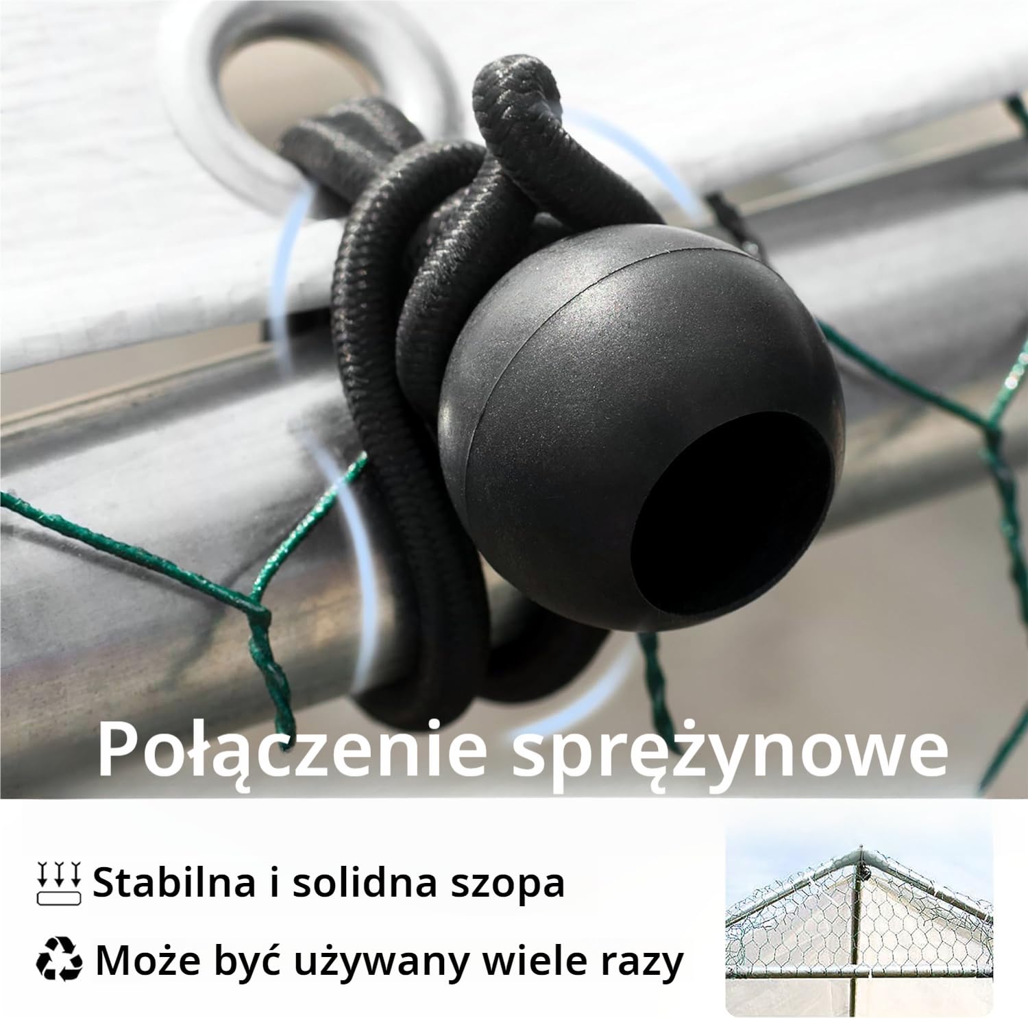 ACXIN Kurnik 3 x 4 x 2 m, wybieg dla kurników, drzwi z zamkiem, ocynkowana, stalowa rama, powlekany PE daszek do klatki dla kur, dla drobiu, małych zwierząt