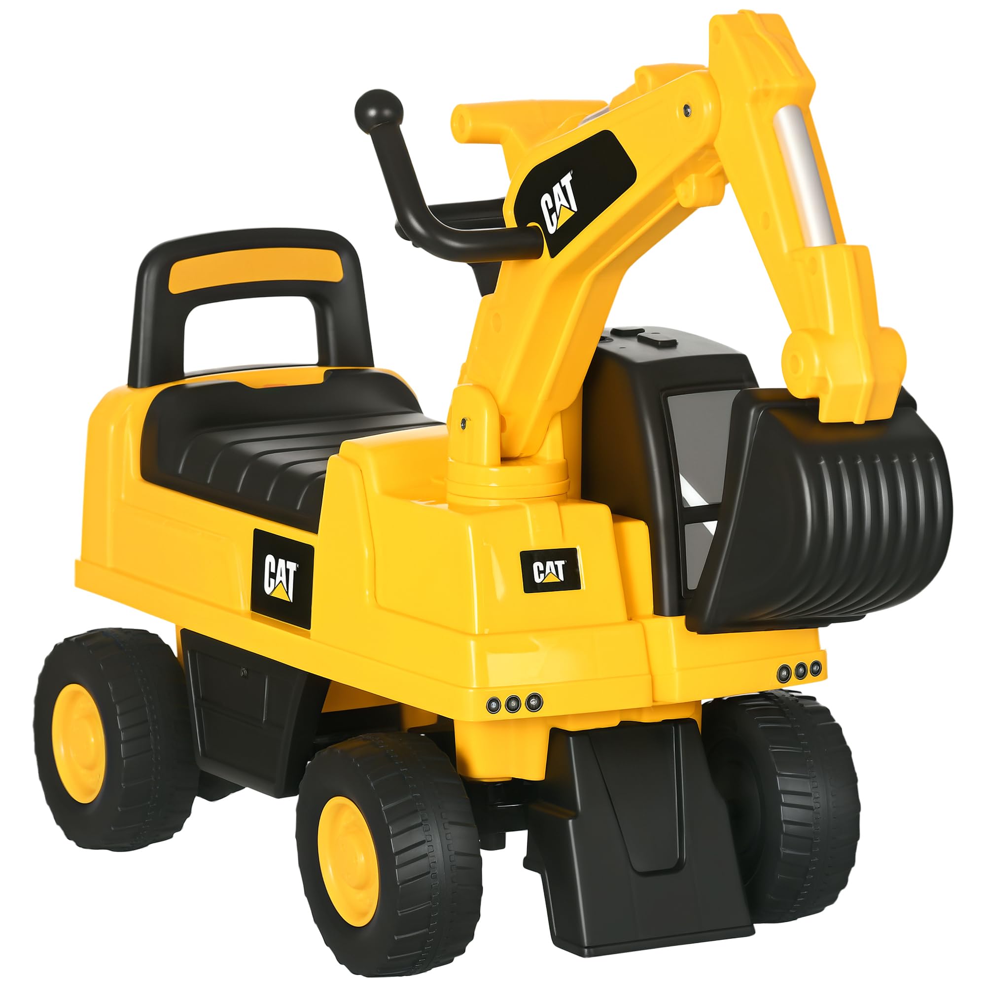 Amazon.com: Aosom Excavator Ride on Toy, CAT Licensed Kids Manual