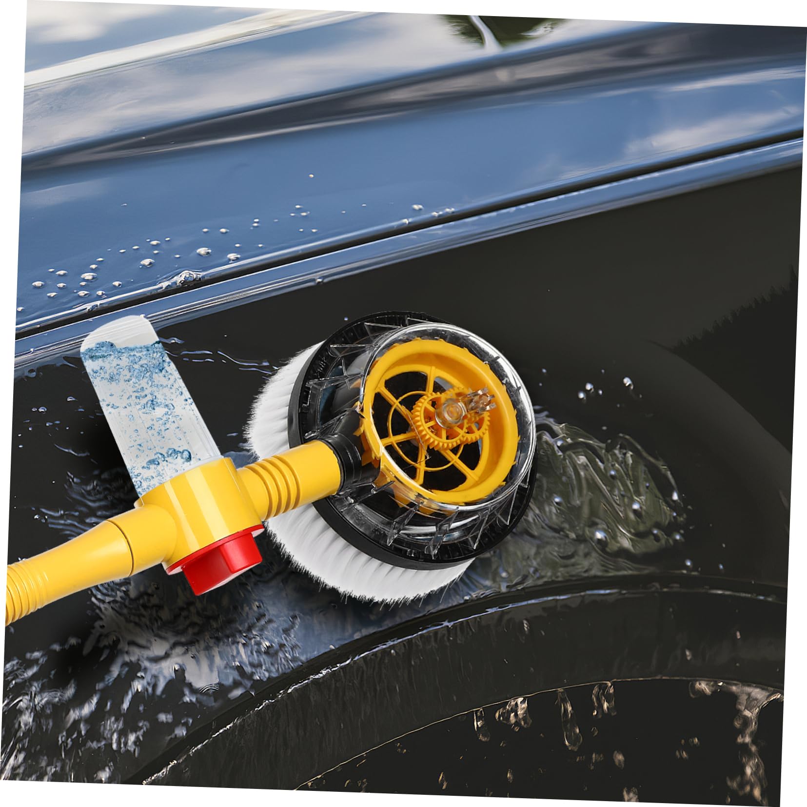 iplusmile Auto Wash Mop Szczotka Do Czyszczenia Samochodu Wysoka Gęstość Zarysowania Regulowany Nacisk Uniwersalne Czyszczenie Pojazdu