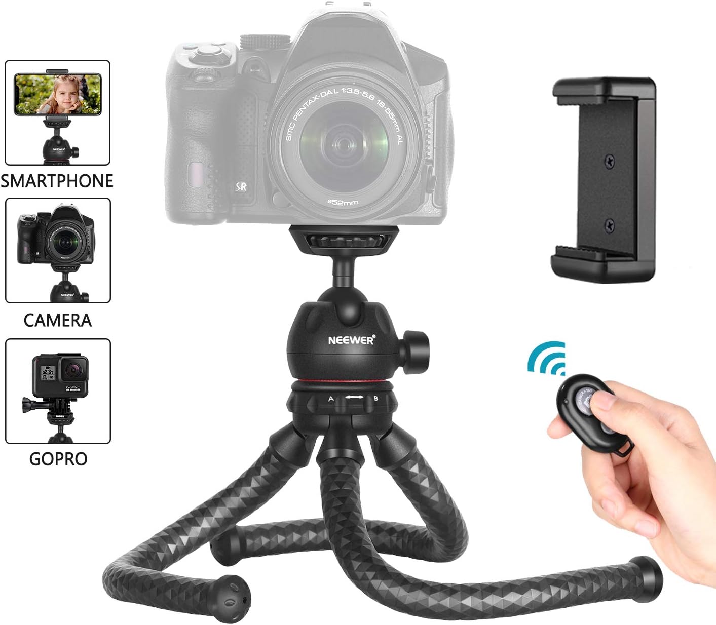 mini treppiede con flessibile