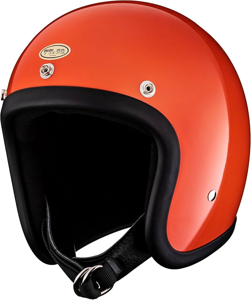 Amazon.co.jp: TT&CO. バイク ヘルメット ジェットヘルメット 500-TX