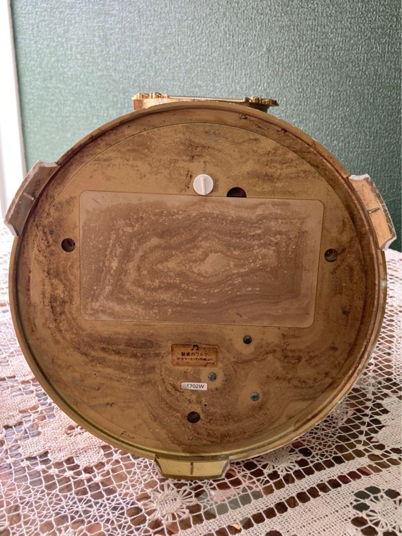 Amazon | ジャンク オルゴール メリーゴーランド 時計 アンティーク