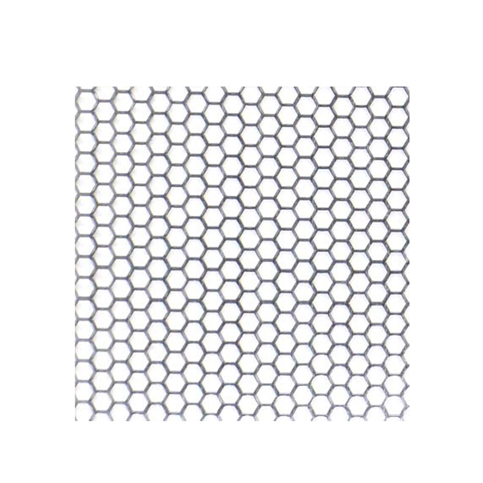 100x33cm Aluminiowa kratka zderzaka samochodu wyścigowego Siatka kratki wentylacyjnej Czarny Srebrny Czerwony Niebieski Tuning Protector Dom Ogród Kratka samochodowa(Sil Hexagon 6x6mm)
