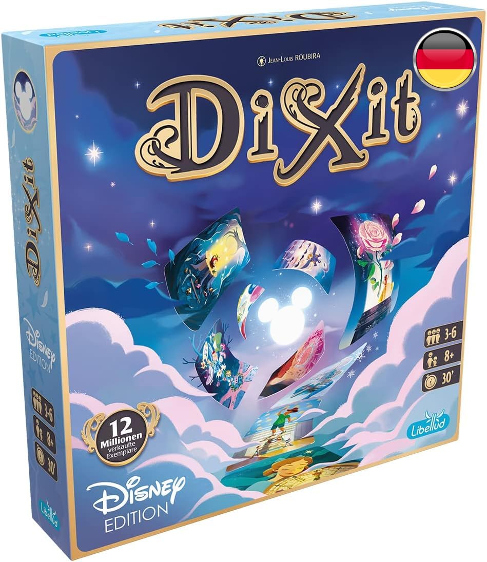 Libellud Dixit: Disney Edition Gioco di Carte per 3-6 Giocatori da 8+