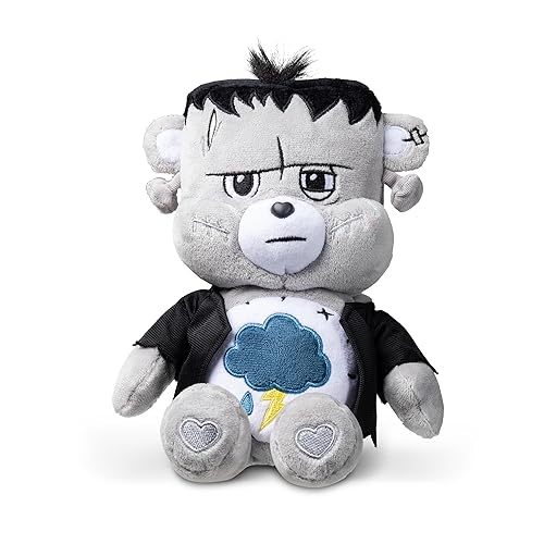 Care Bears Universal Monsters Plush - Grumpy Bear as Frankenstein Black & White