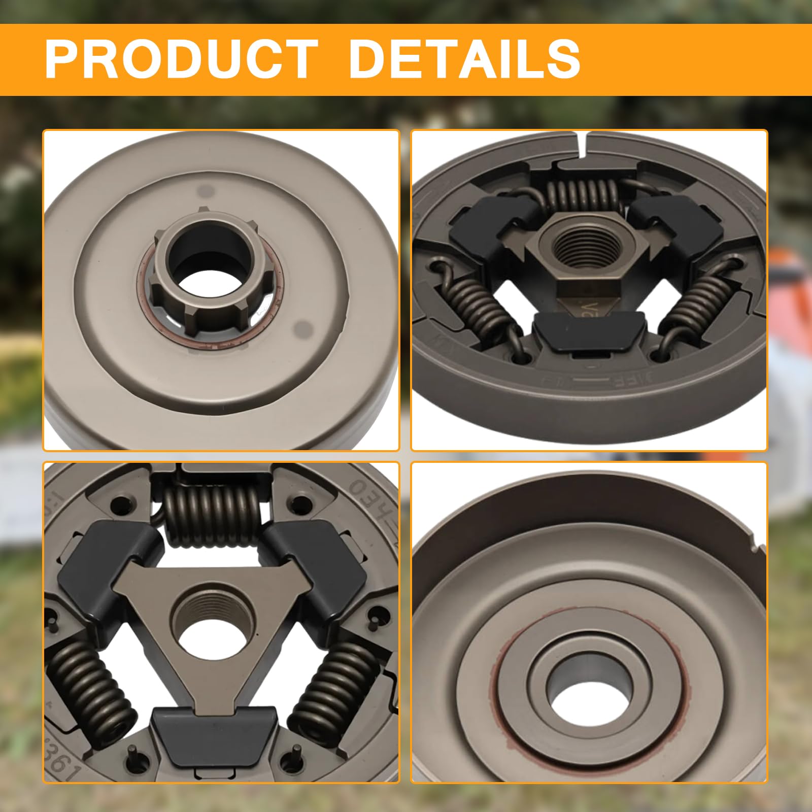 Amazon.co.jp: atsuch クラッチドラムVベルトプーリーキット Stihl