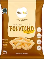 Biscoito de Polvilho Tradicional Sem Glúten You-k! 40g
