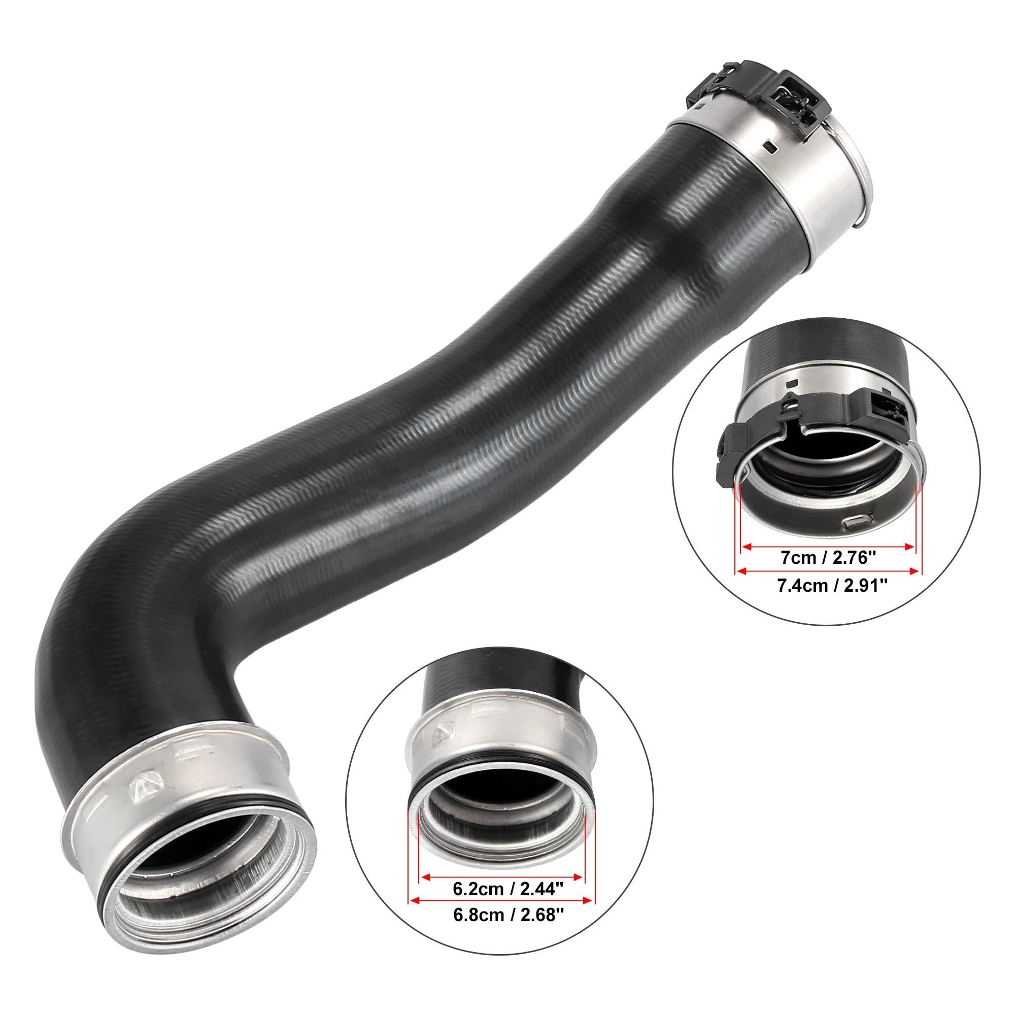 Tubo Respirazione 1665280000 1665280182 per Mercedes per Benz GL350 2010-2015 2016 Auto Turbo Intercooler Tubo Tubo di Aspirazione Aria Tubo Aspirazione