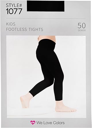 microfiber footless tights