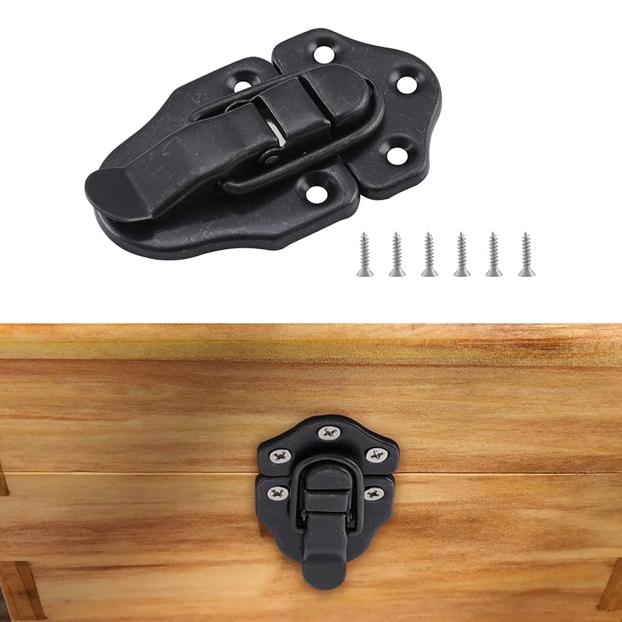 MASTERWAL・KP HIGH CHEST HOME MASTER HARDWARE 8 Pack Duckbilled Hasp Latch Chest