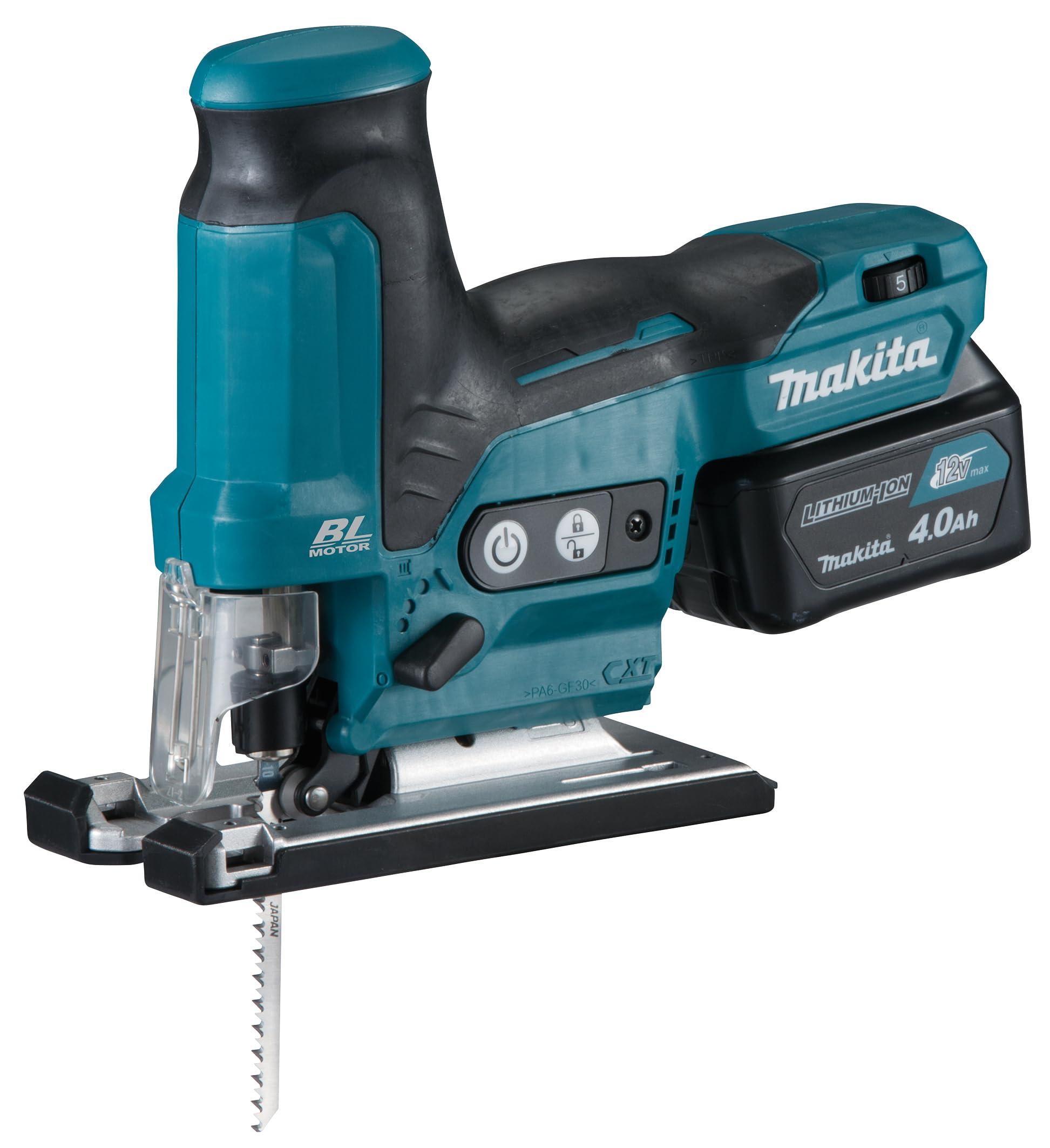 Makita Scie sauteuse 10.8V Li-ion MAKITA - 2 batteries + 1 chargeur rapide + 1 malette de transport - JV102DMJ