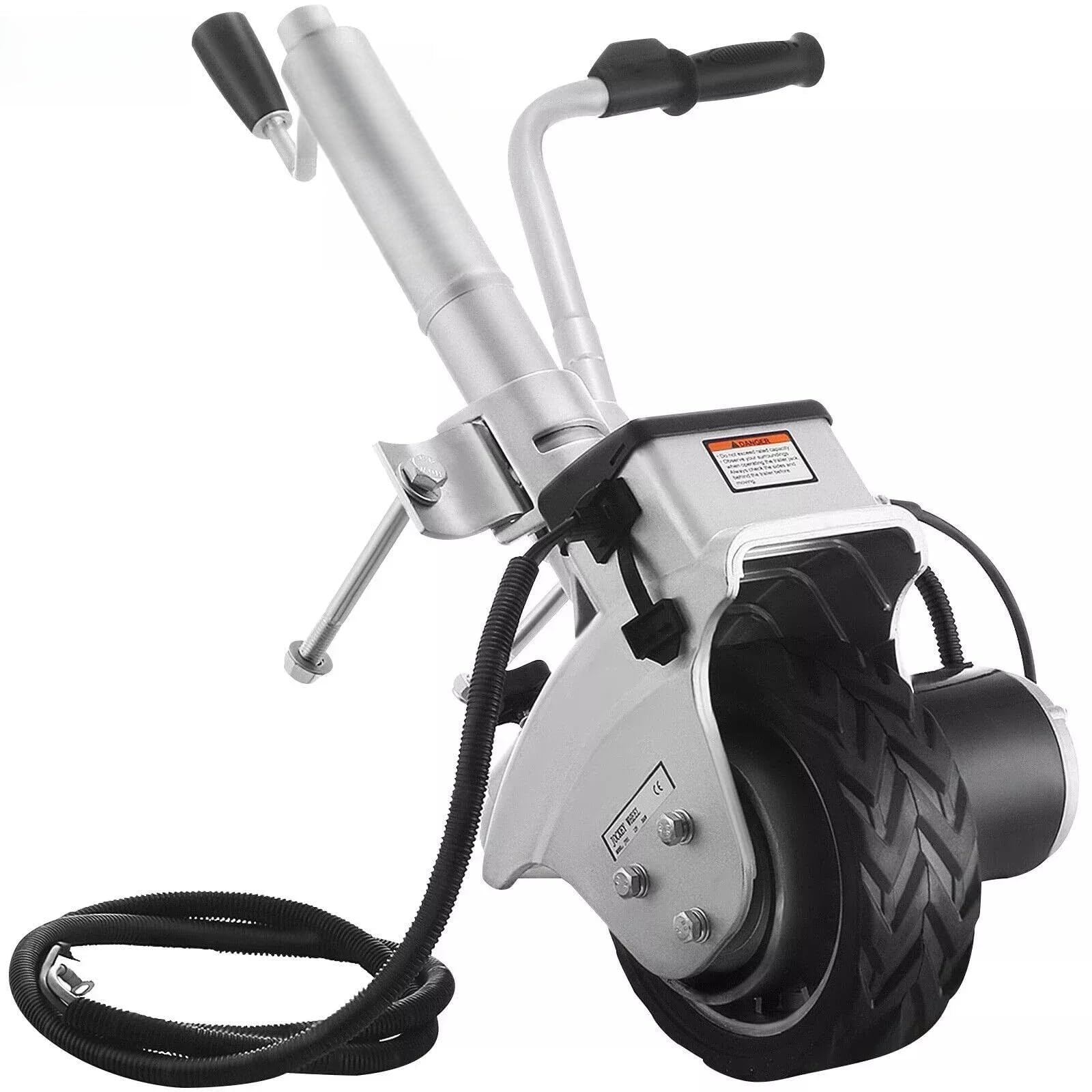 Ruota di Sostegno per Rimorchio, Carrello rimorchio Elettrico Carico Max Di 2270KG 12V/350W Cric Di-Rimorchio Barca Di Manovra Del Trasloco