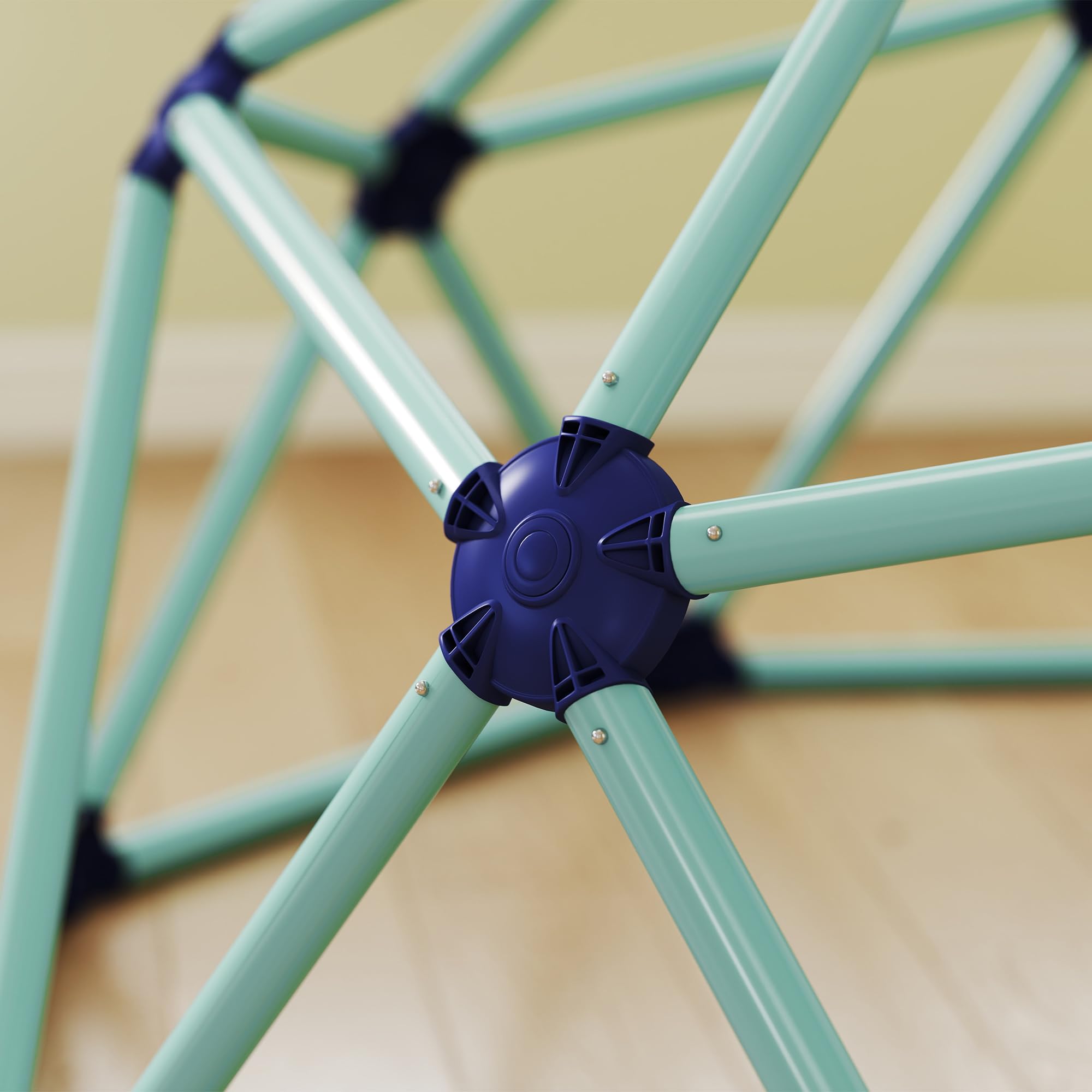 AIYAPLAY Dôme d'escalade Ø182,5 cm Structure d'escalade d'extérieur Résistant aux UV, imperméable Dôme d'escalade pour Enfants jusqu'à 90 kg, Aire de Jeux d'extérieur pour Enfants de 3 à 8 Ans
