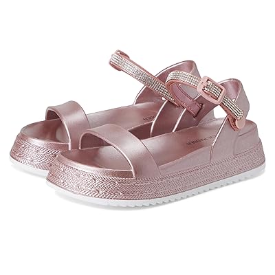 Steve Madden Kids Bunnie (Little Kid/Big Kid) Girls Shoes Pink Metallic