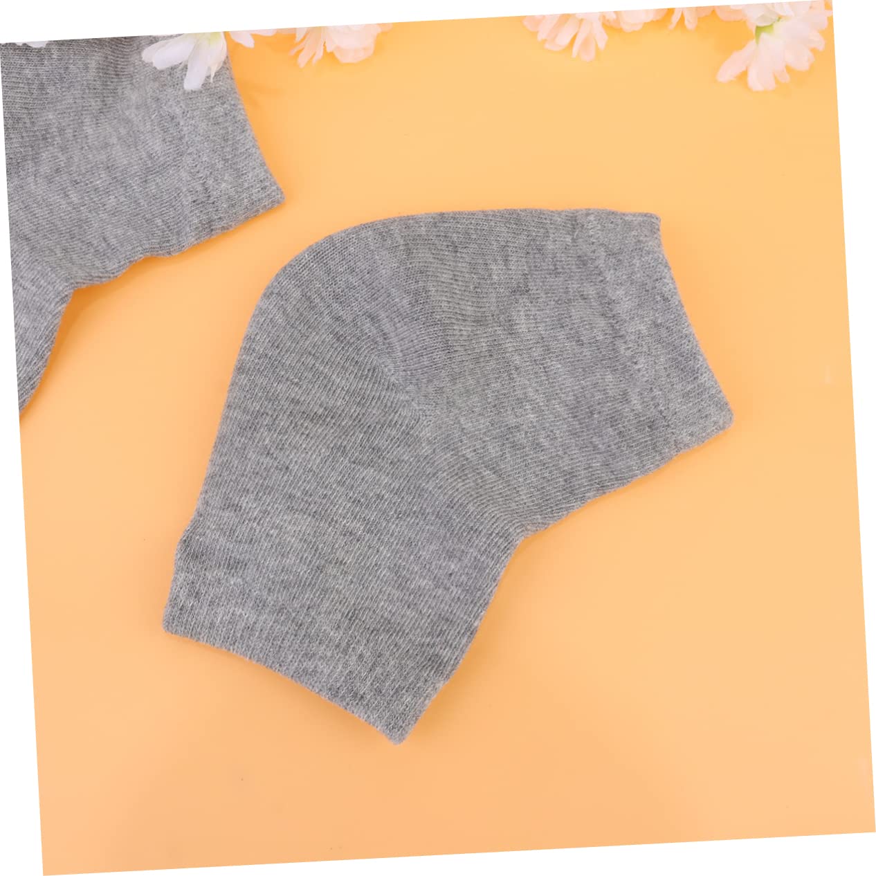 BELLIFFY Heel Anti-Crack Socks Gel Socks Moisturizing Fit for Cracked Heels Breathable Sturdy