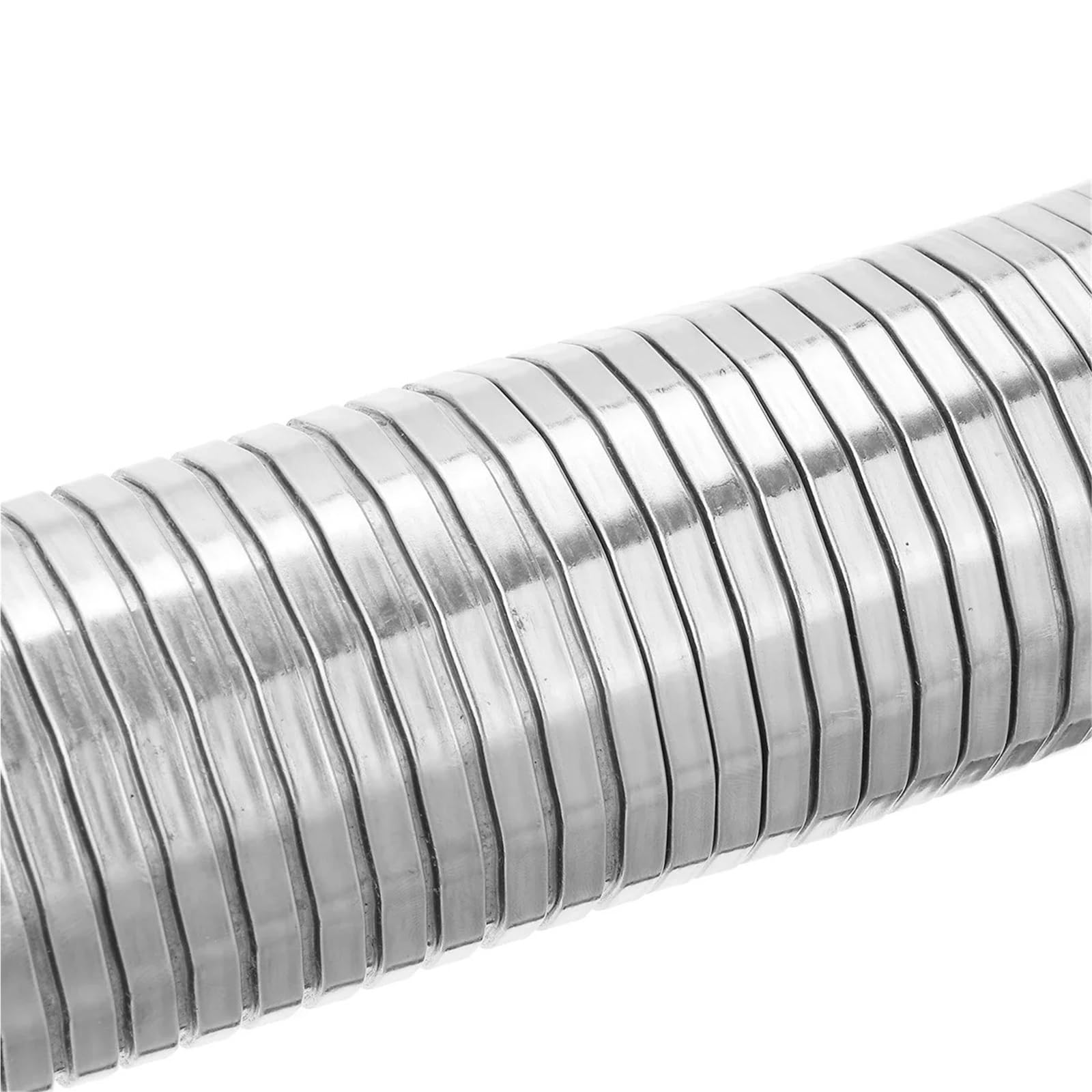 Auto Abgasrohr 250 Mm Universeller, Flexibler Auspuffrohr-Entlüftungsschlauch, Schnelles Reparaturrohr, Edelstahl-Auspuff-Entlüftungsrohr Abgasrohrleitungen(33-37MM)