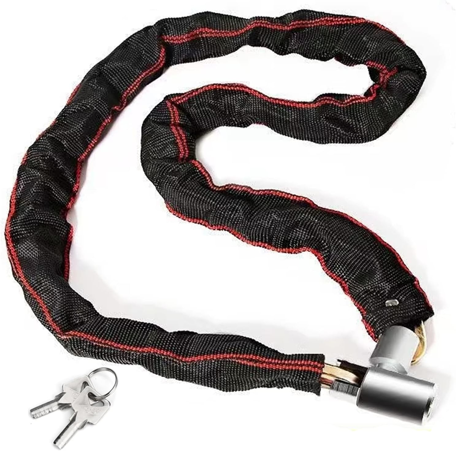 Bike Chain Lock with Key Heavy Duty Steel Protected Kuwait Ubuy