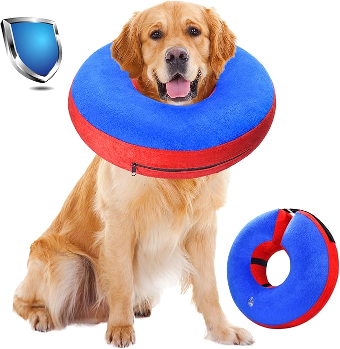 Bilibara Dog Cone Alternative After Surgery, Inflatable