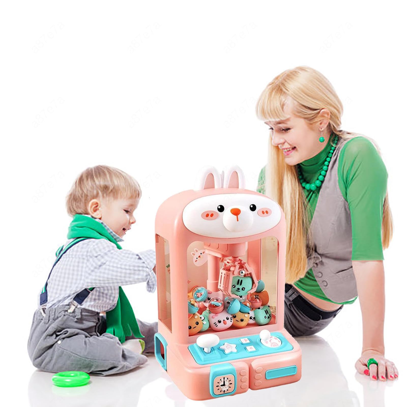 Qialexicon 子供向けクレーンゲームセット - 家族の楽しい時間, グリーン30人形 商用コイン式クレーンゲーム ミニぬいぐるみキャッチャー機  小型家庭用ぬいぐるみキャッチャー機、屋台や市場向け 爪4.5/7.5/10.0ｃｍ : usami - 通販 - Yahoo!ショッピング