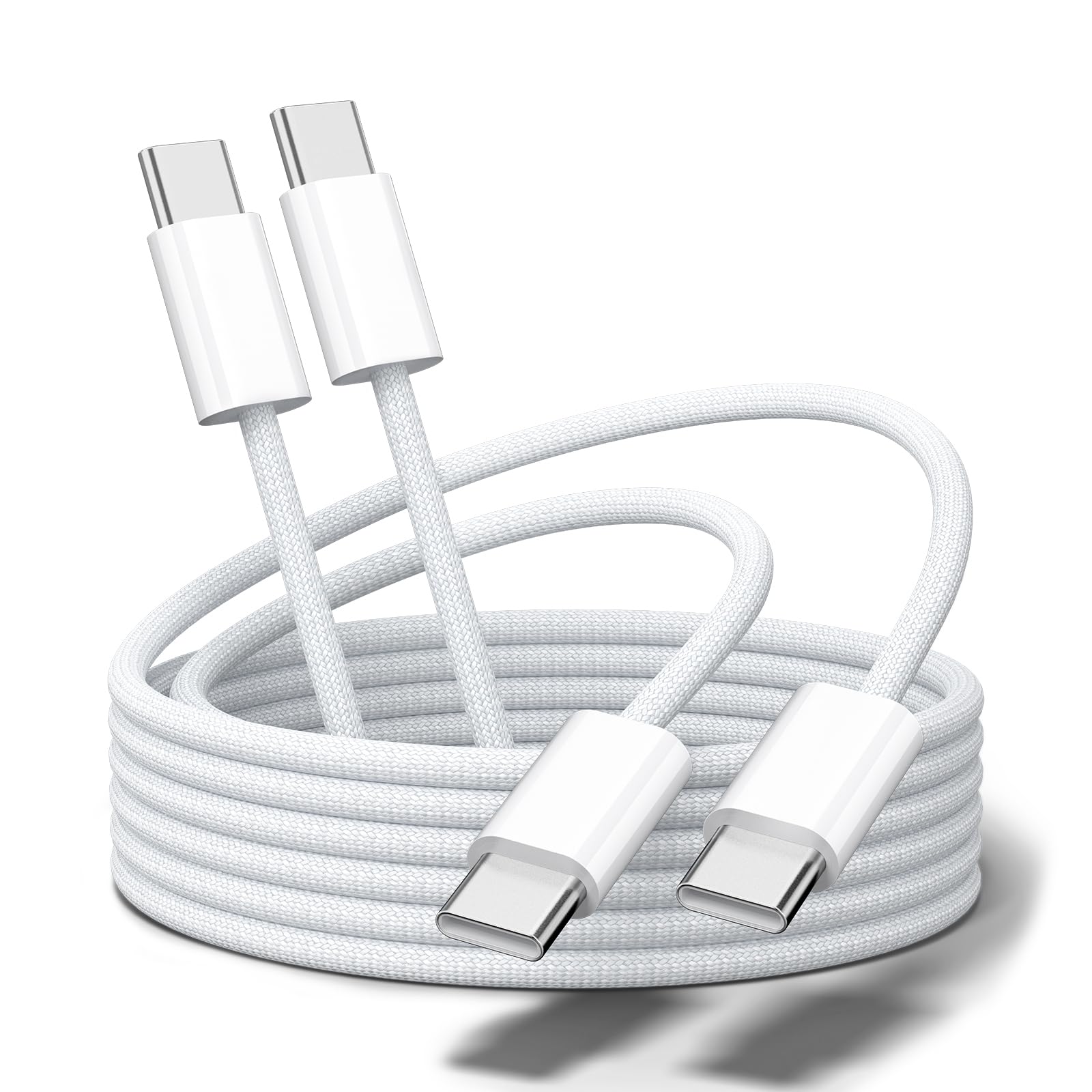 Tobfit USB C Kabel für Samsung Galaxy A16 A15 A56 A26 A55 A35 A36 A05s A54 A34 A14 A53 A33 A25 A23 A13 A04s A52 A32 A22 A12 A51 S23 S24 S25 Ultra 5G S22 S21 S20 FE,Nylon Ladekabel USB C auf USB-C 1M