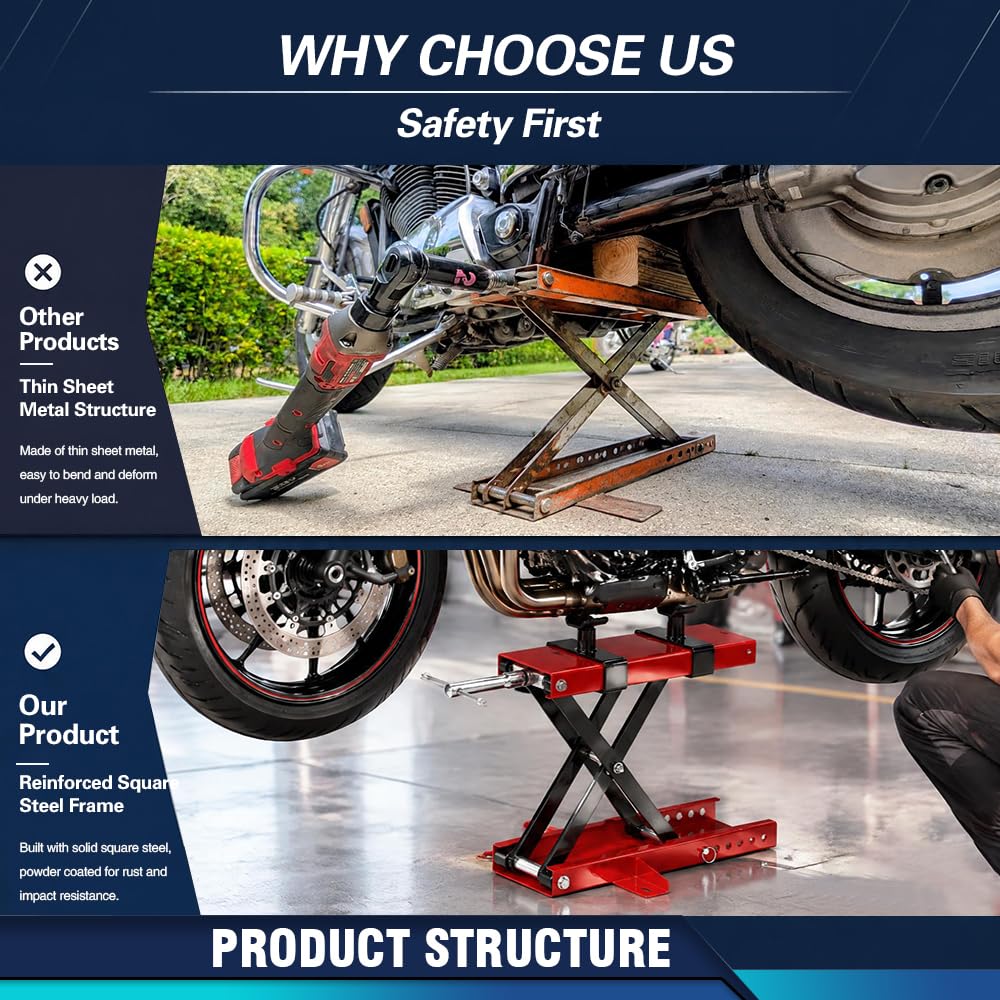 PIT66 Moto Lift Fit Street Bikes/Cruiser Bikes/Moto Touring