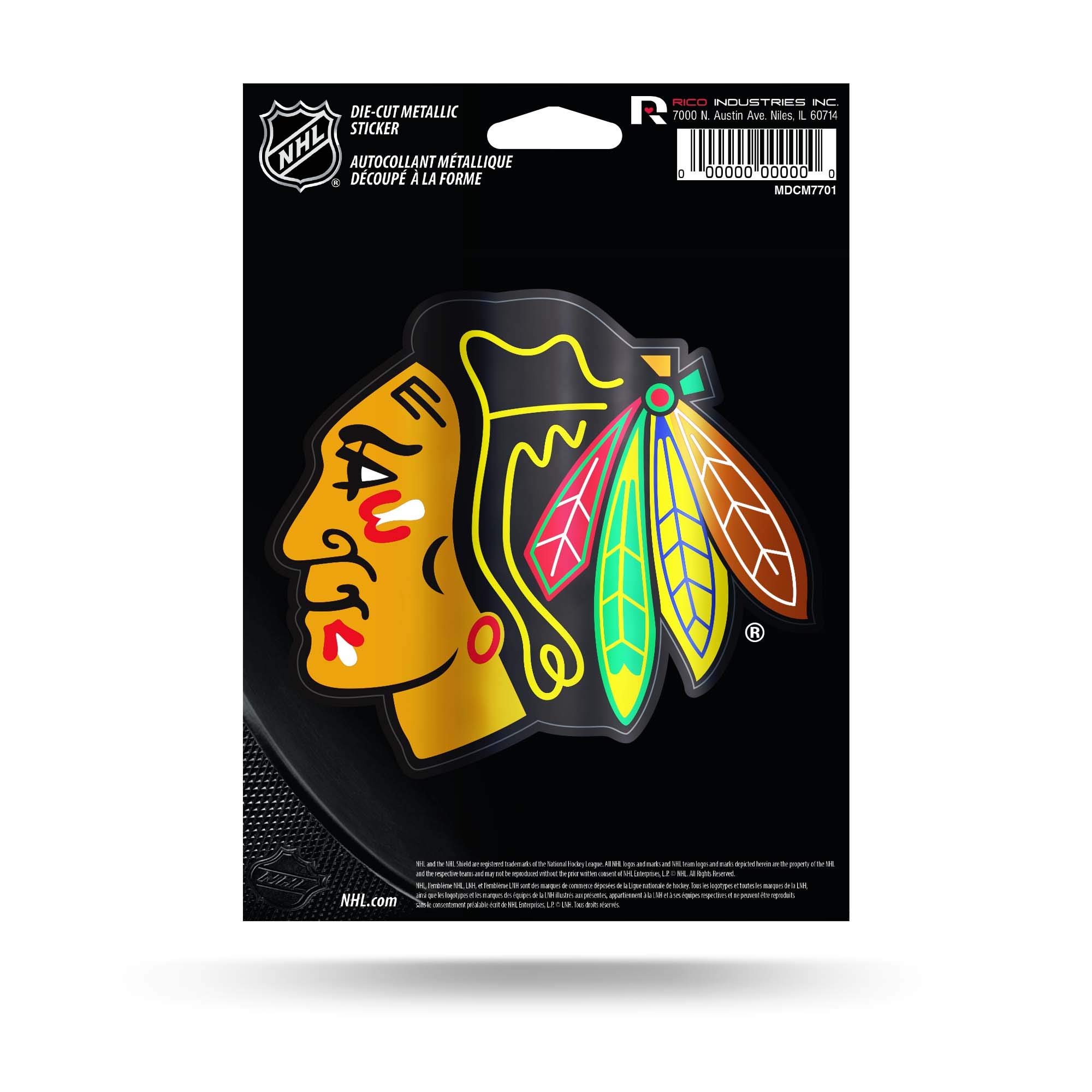 Rico IndustriesNHL Fan Shop Die Cut Metallic Sticker