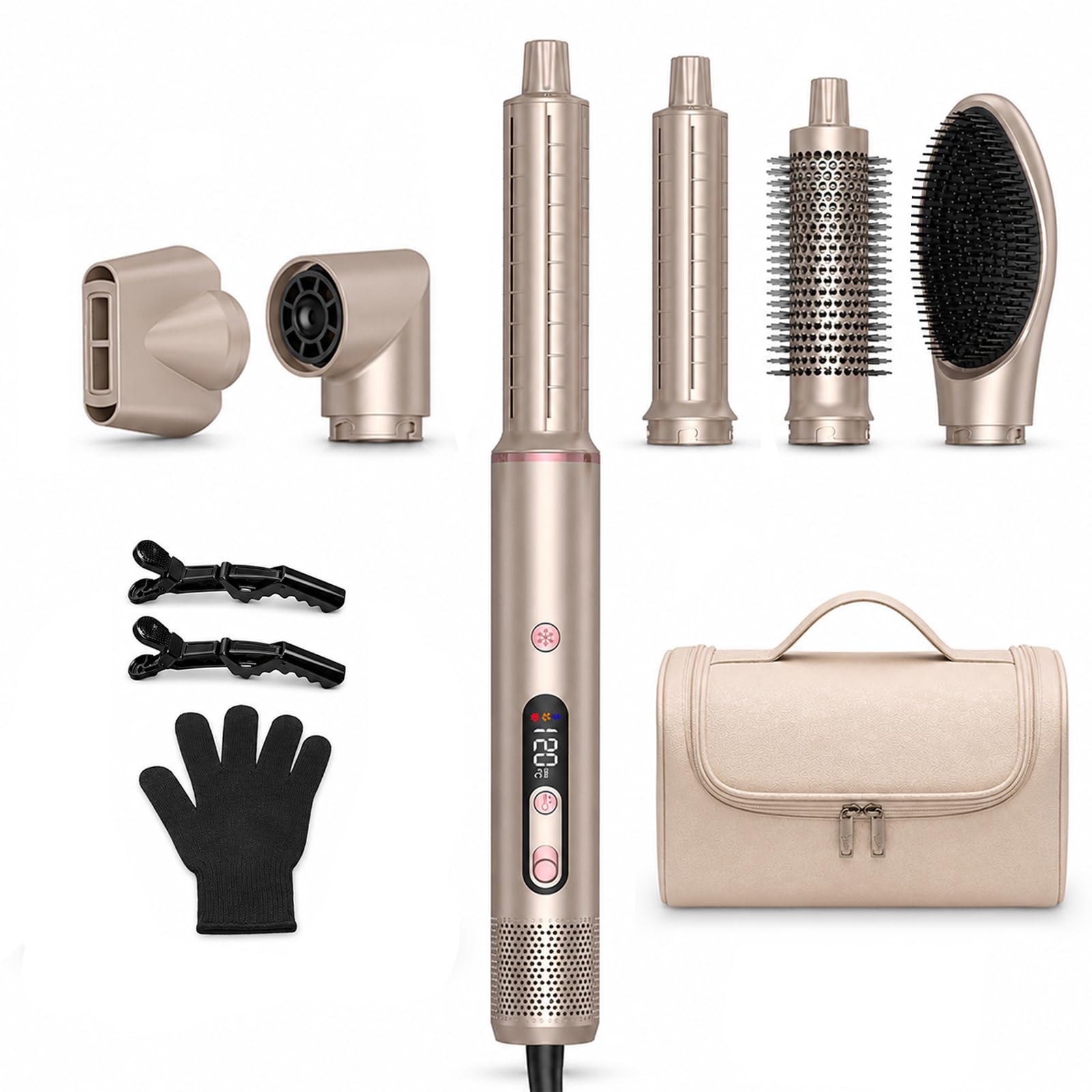UKLISS 6-in-1 Hot Air Hair Styler