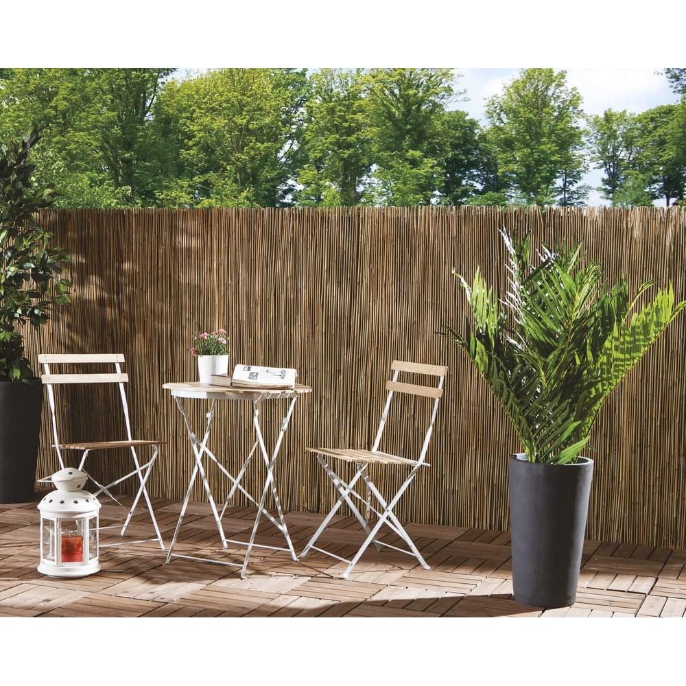 ARELLA CANNICCIO ARELLE CANNE NATURALI RECINZIONE GIARDINO 1x3mt BAMBÙ Ø10mm