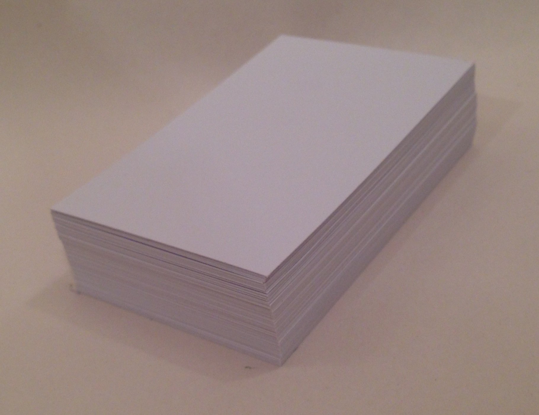 Buy 100 Blank Single Colour Flash Cards/Key Ring (Brilliant White