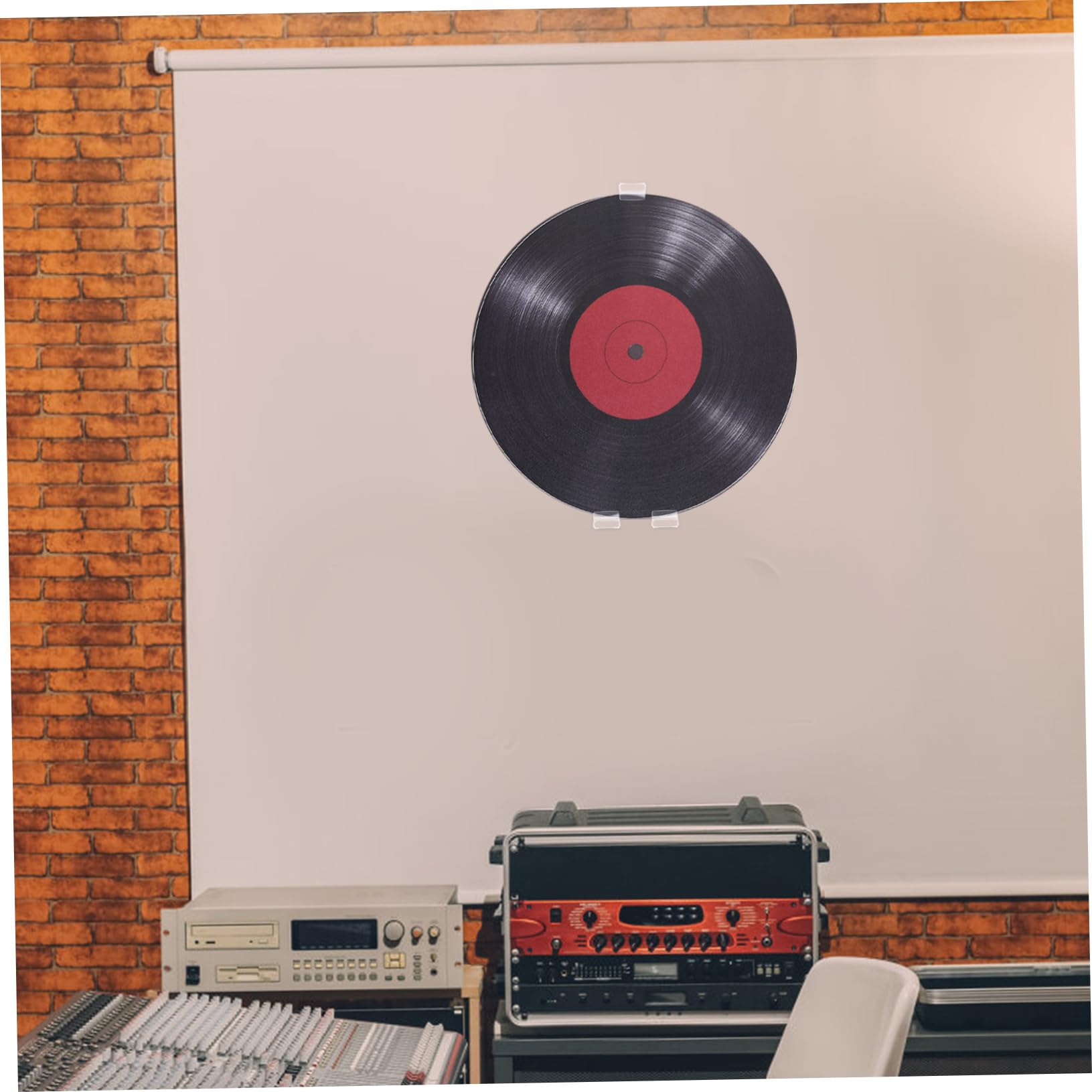12 mensole da parete per dischi in vinile acrilico, eleganti espositori per album e foto, per decorare la casa, salvaspazio, per amanti della musica e collezionisti