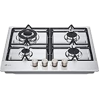 LG CBGZ2414S Piano Cottura 4 fuochi Gas, 60cm