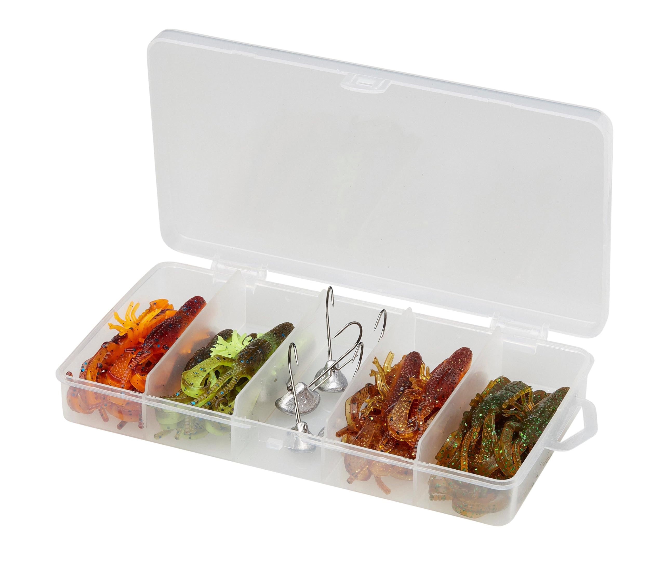 Kit de Leurres en Plastique Souple Savage Gear Reaction Crayfish pour Pêche à la Perche