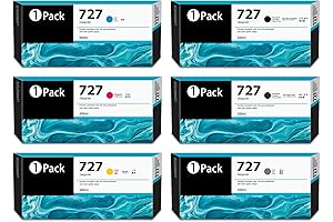 HP 727 Yellow Ink Cartridge Replacement