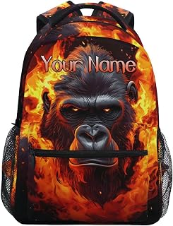 ALAZA Horse Backpack for Girls Elementary Boys School Bookbags Shoulder Bag Travel Laptop Daypack