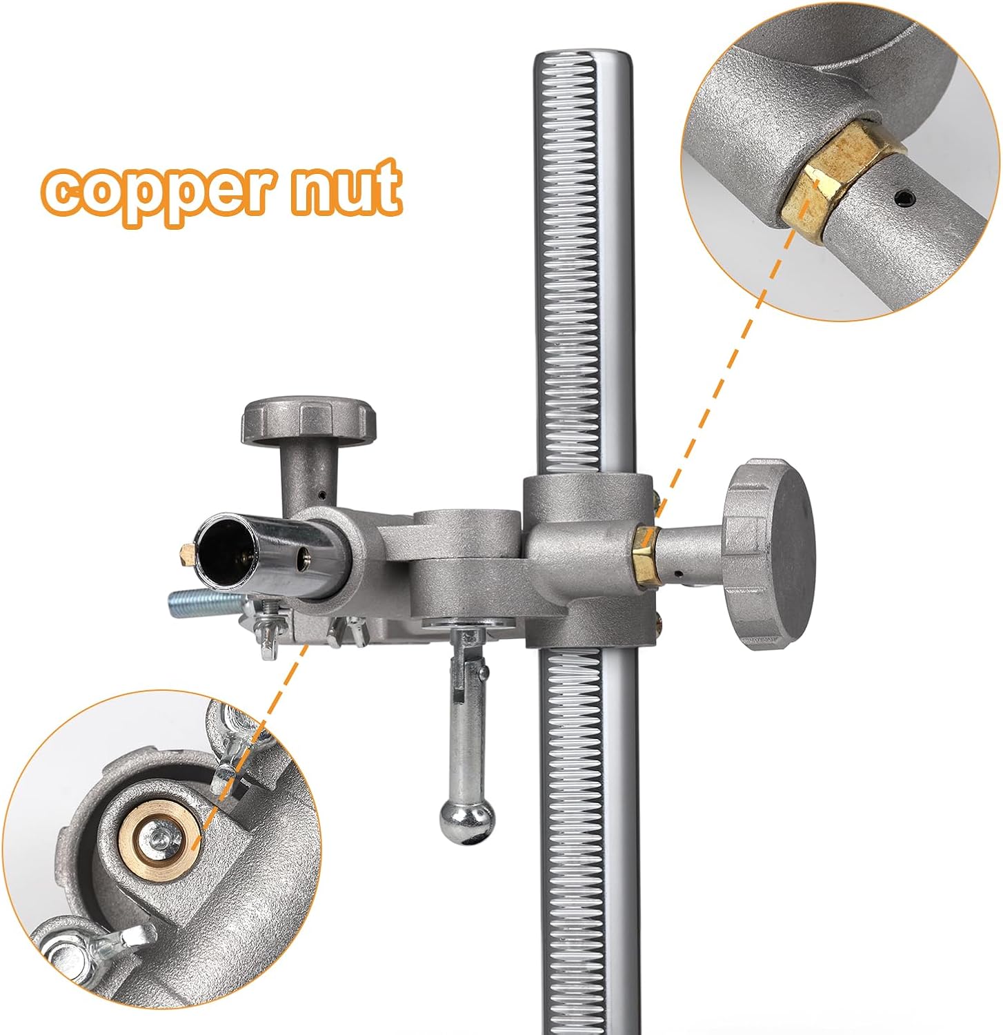 Welding Torch Holder Support Mig Tig Gun Holder V Clamp Mountings For Welding Positioner Turntable (7.0 * 11.8 inch)