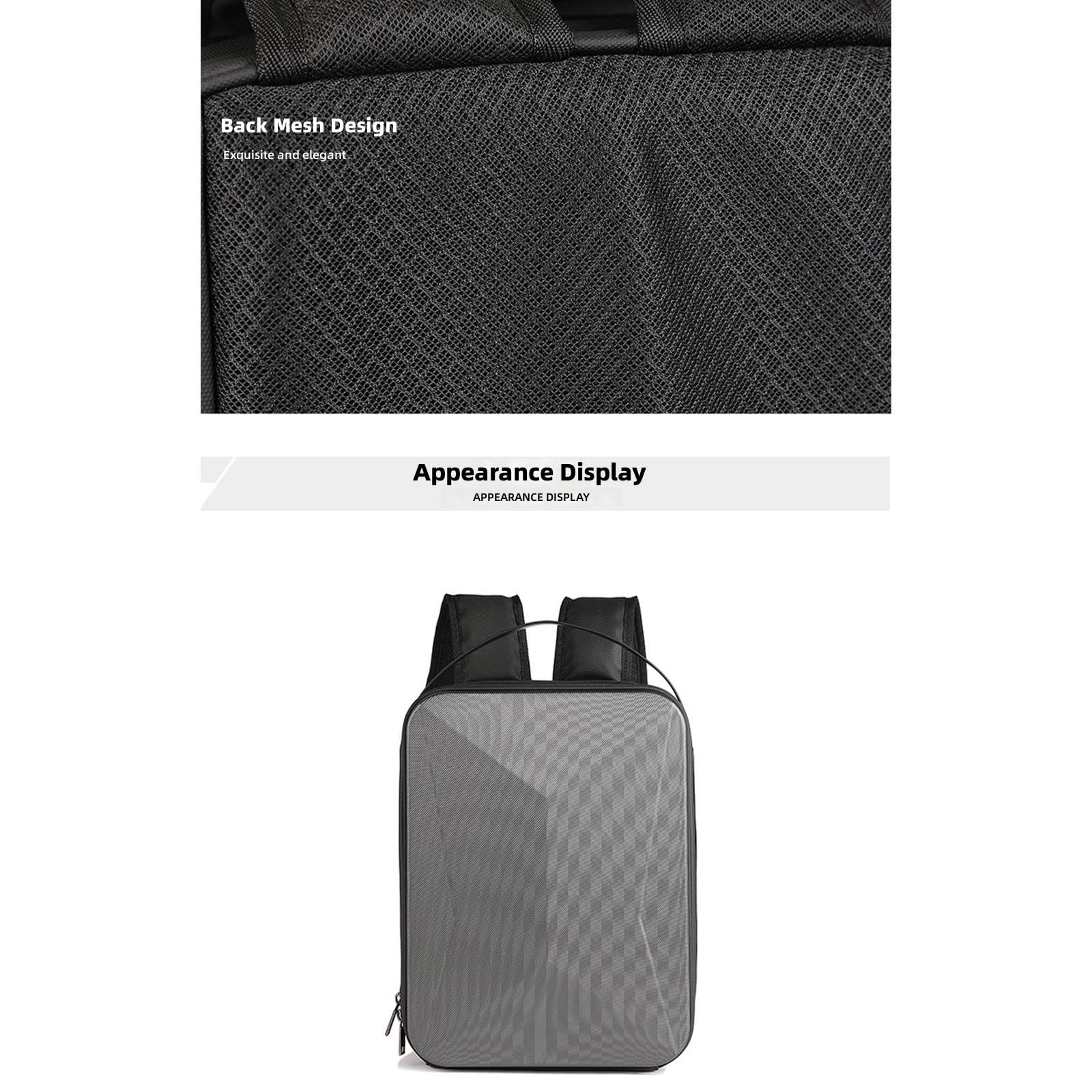 Zaino rigido con custodia rigida multiscomparto per custodia per droni Custodia impermeabile antiurto per borsa da viaggio