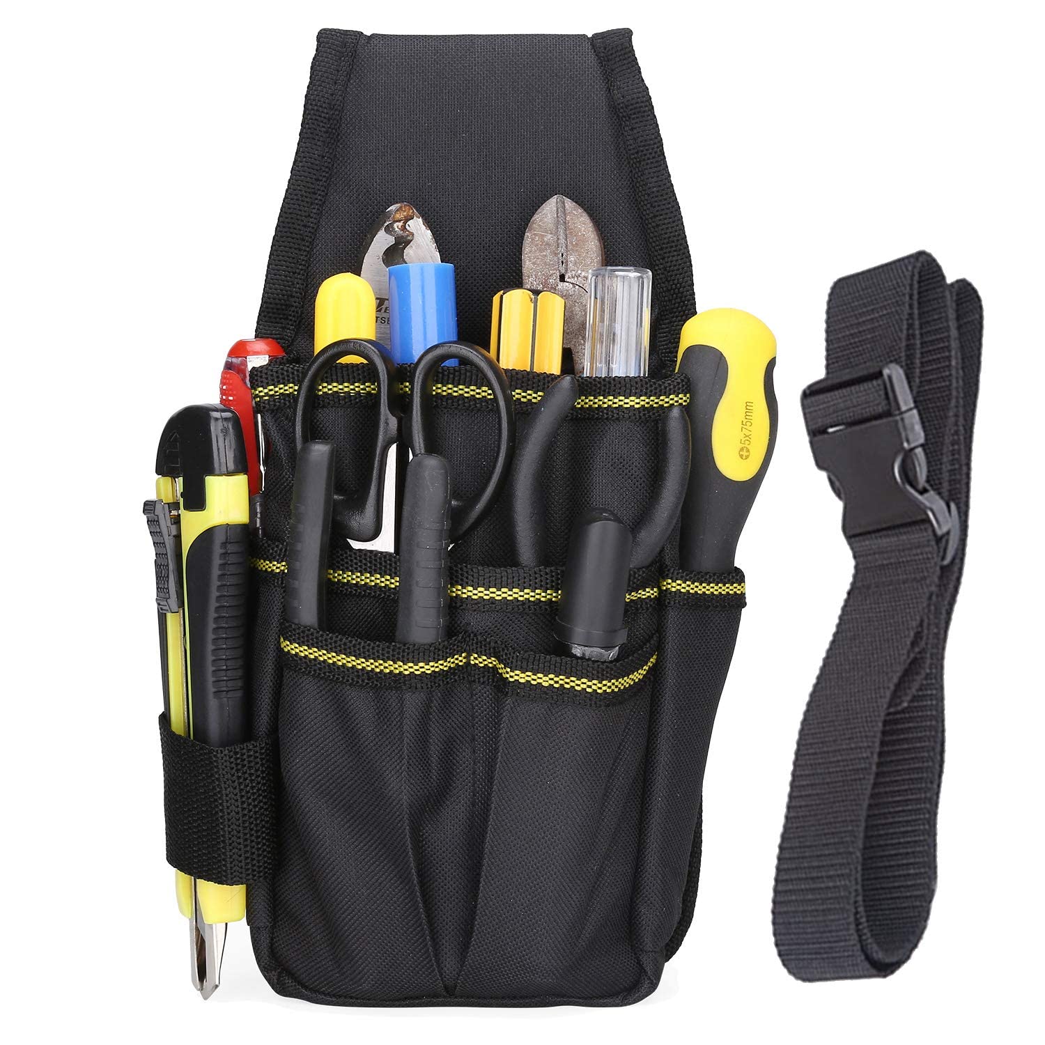 BAIGIO Werkzeugtasche Werkzeug-Gurteltasche Mini Werkzeuggurtel fur Werkzeug und Zubehor